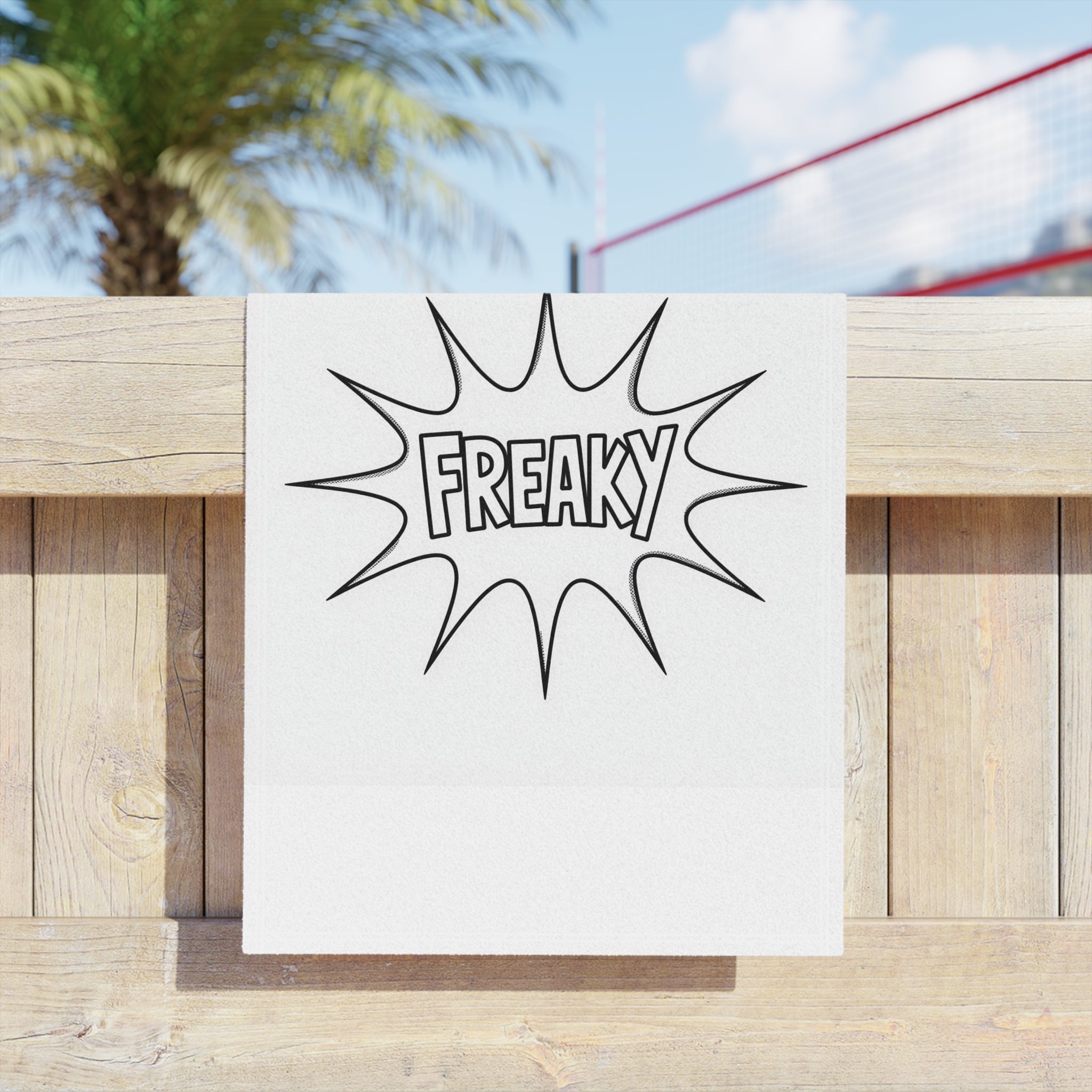 Freaky Beach Towel - Fun and Unique Summer Accessory