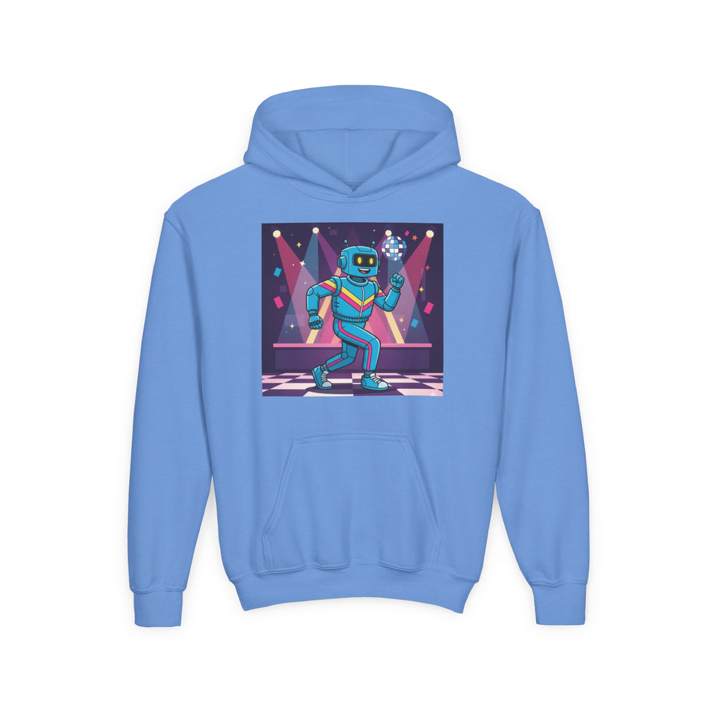 Kids Robot Disco Hoodie — 'Freaky Ko' Back Logo Youth Sweatshirt