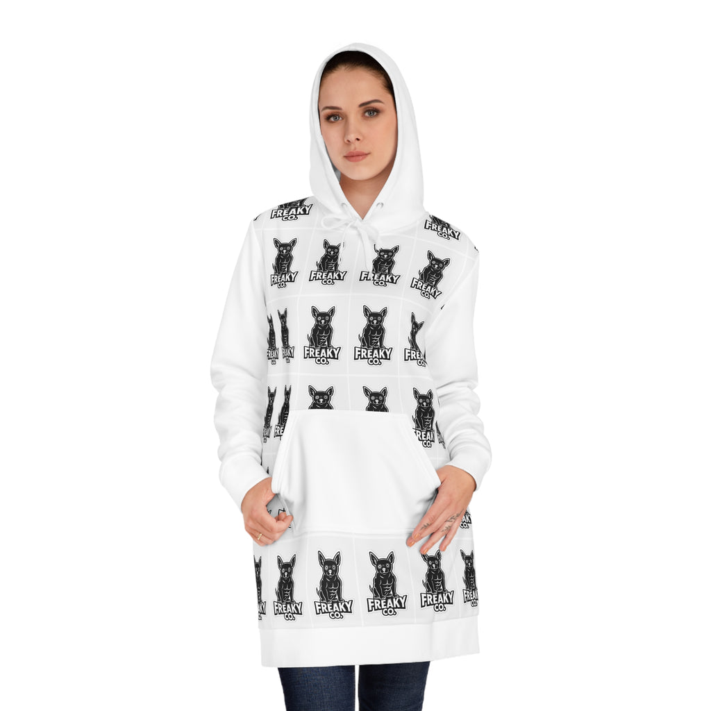 Freaky Co. Women's Hoodie Dress - Fun & Cozy Streetwear