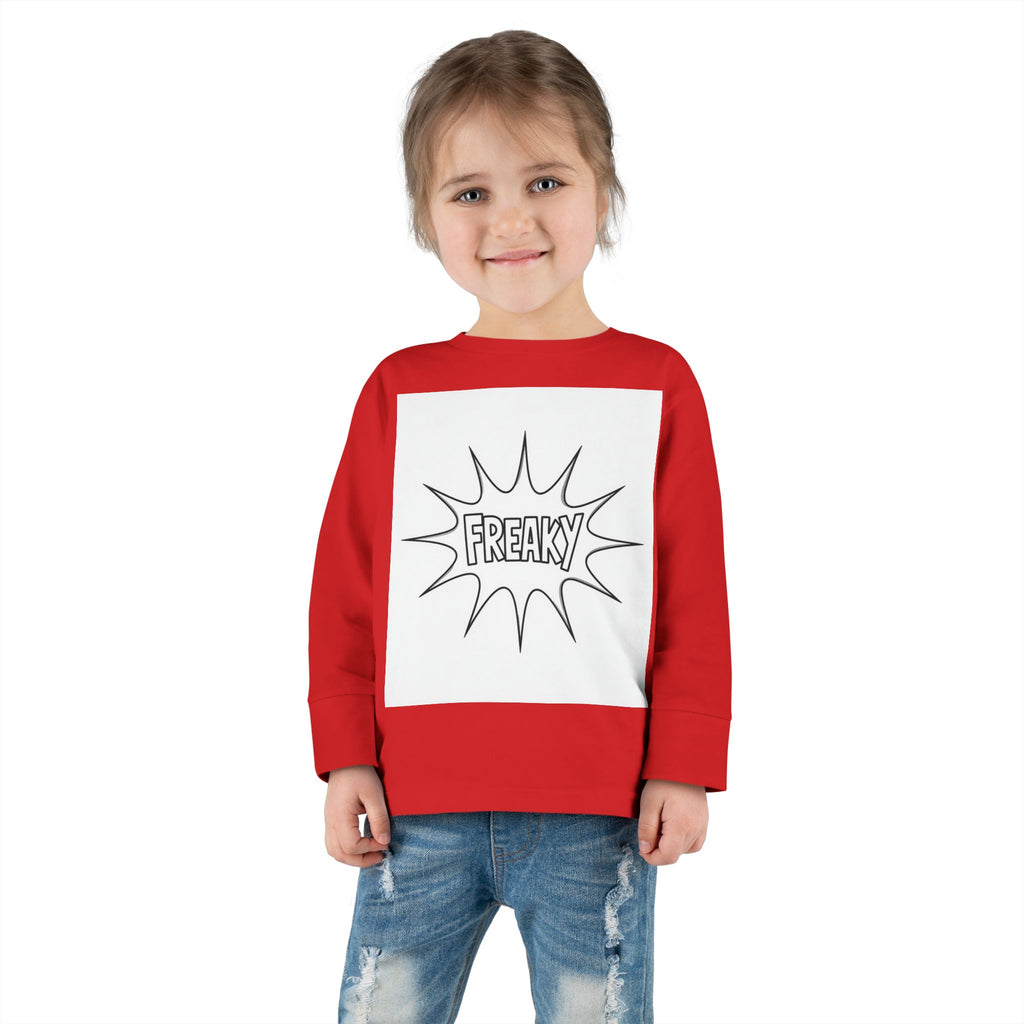 Freaky Fun Toddler Long Sleeve Tee