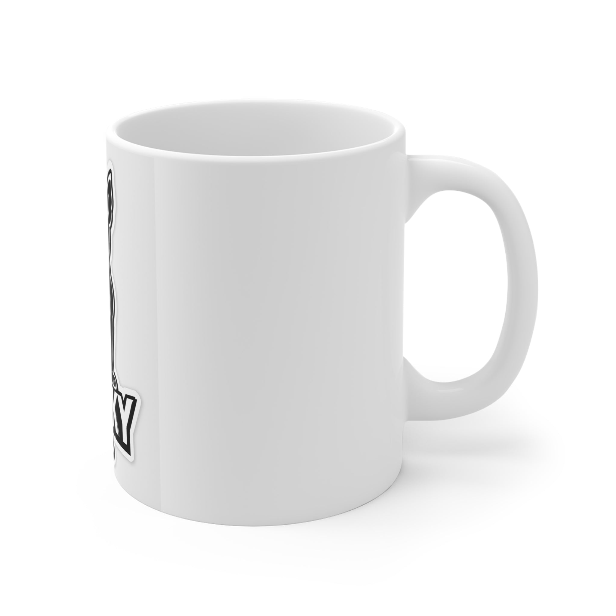 Freaky Co. Dog Mug - 11oz Black Chihuahua Coffee Cup