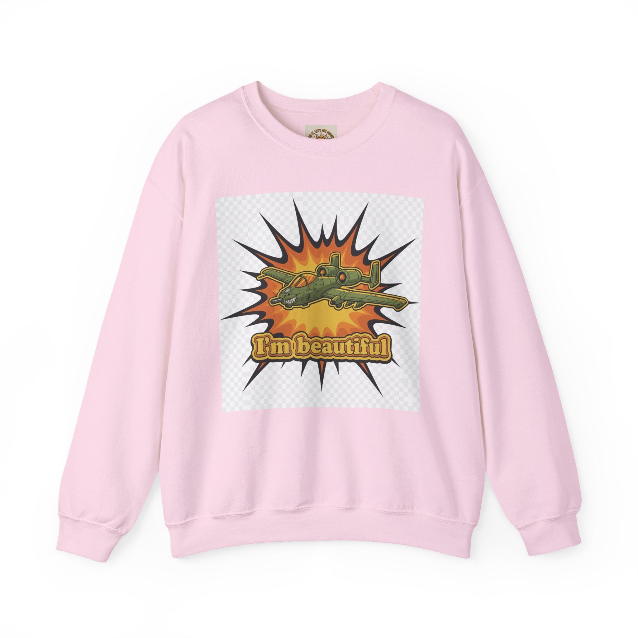 I'm Beautiful Graphic Crewneck Sweatshirt