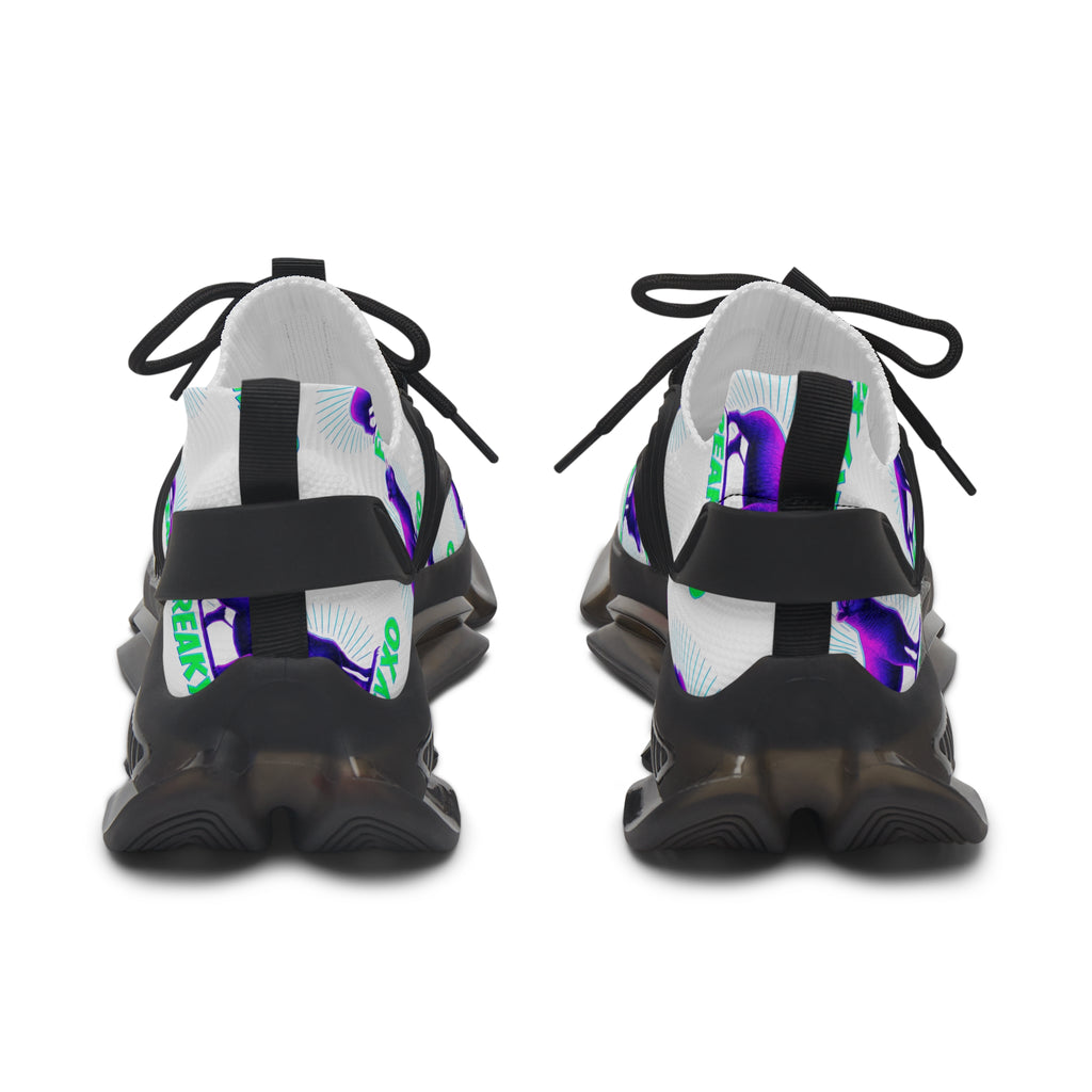 Funky Women's Mesh Sneakers - Trendy Lightweight Athletic Shoes for Everyday Style