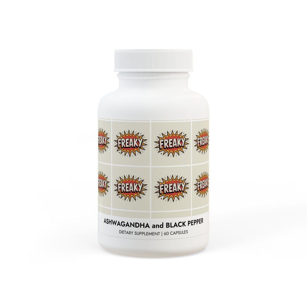 Ashwagandha and Black Pepper Supplement (60 capsules)