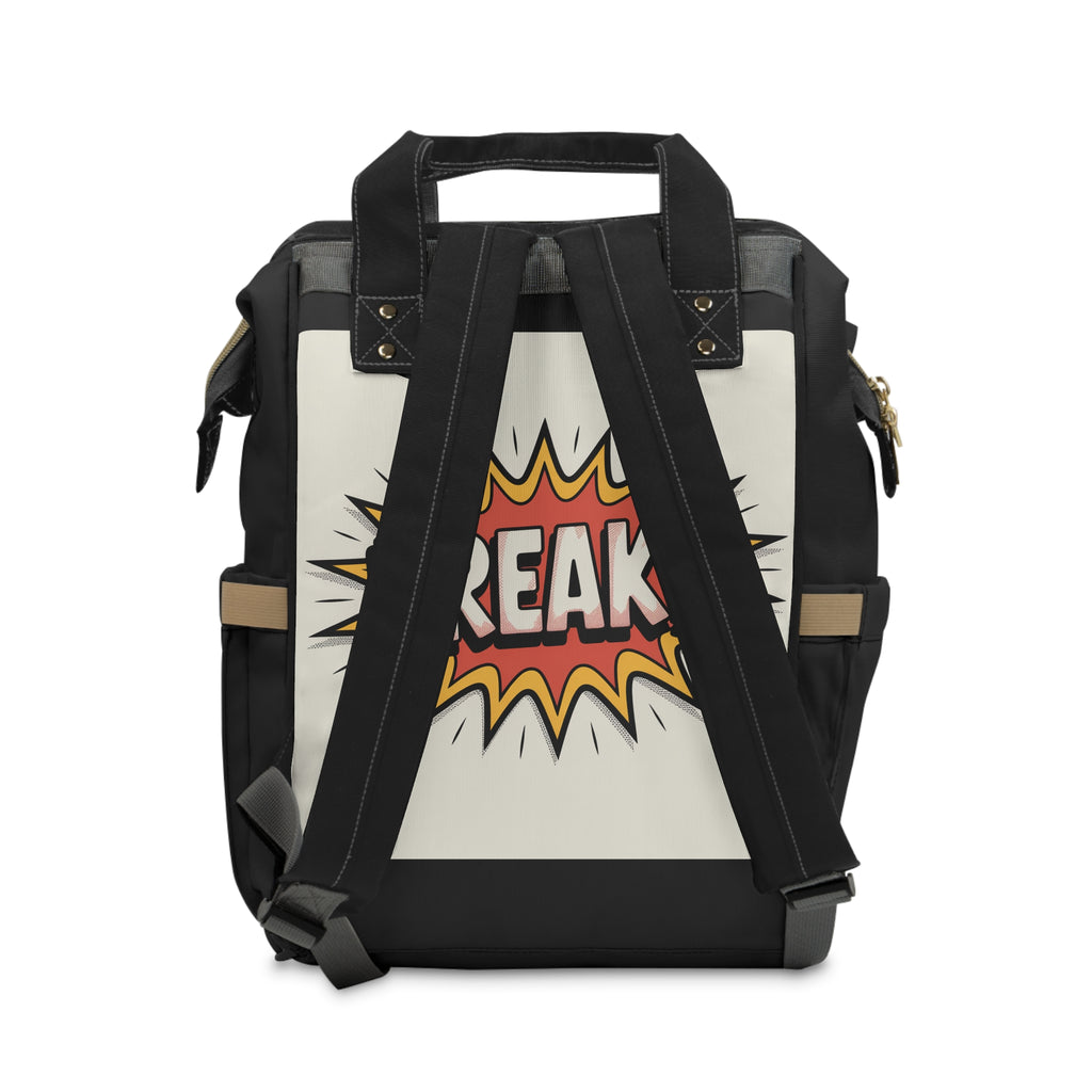 Freaky Multifunctional Diaper Backpack - Stylish & Practical Baby Bag