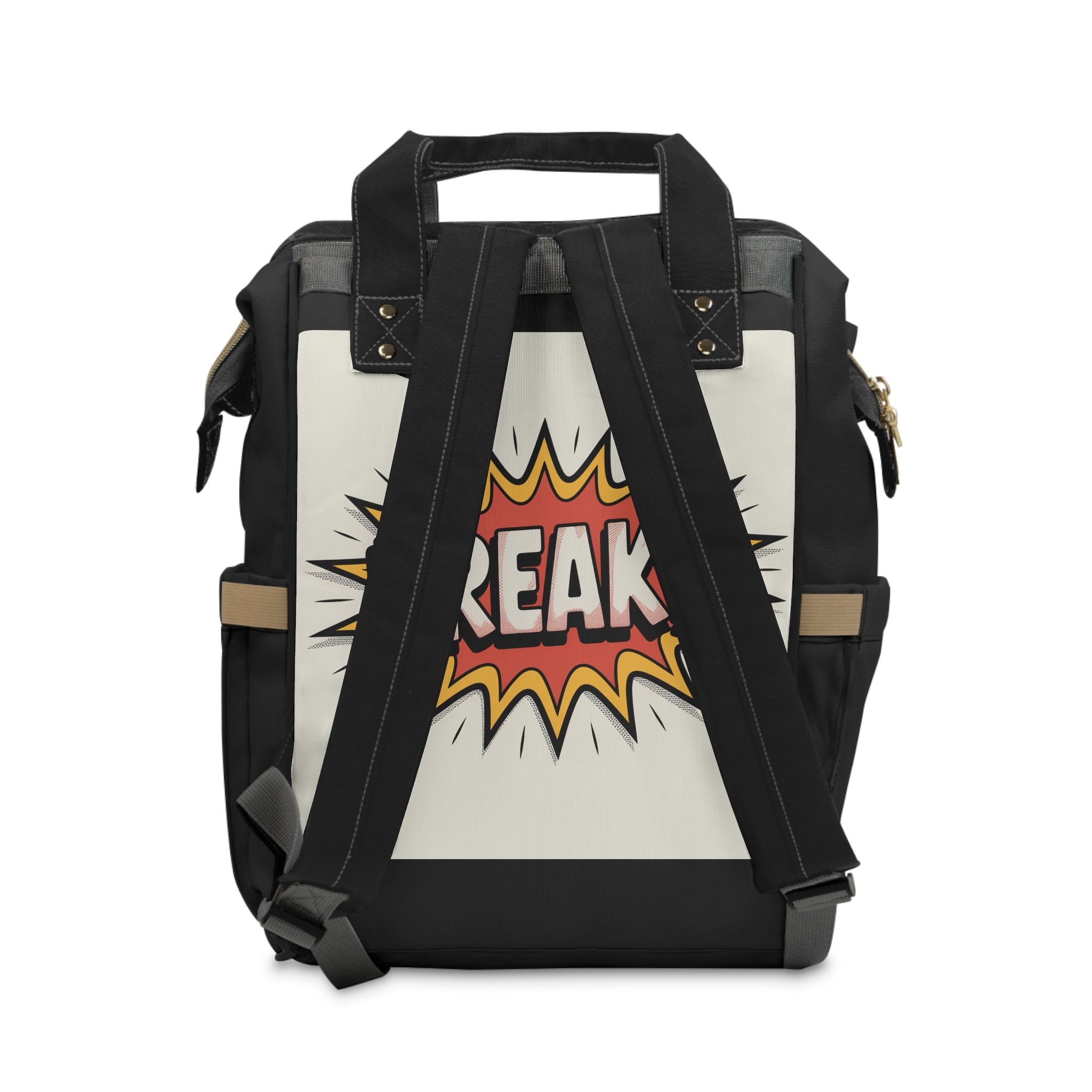 Freaky Multifunctional Diaper Backpack - Stylish & Practical Baby Bag