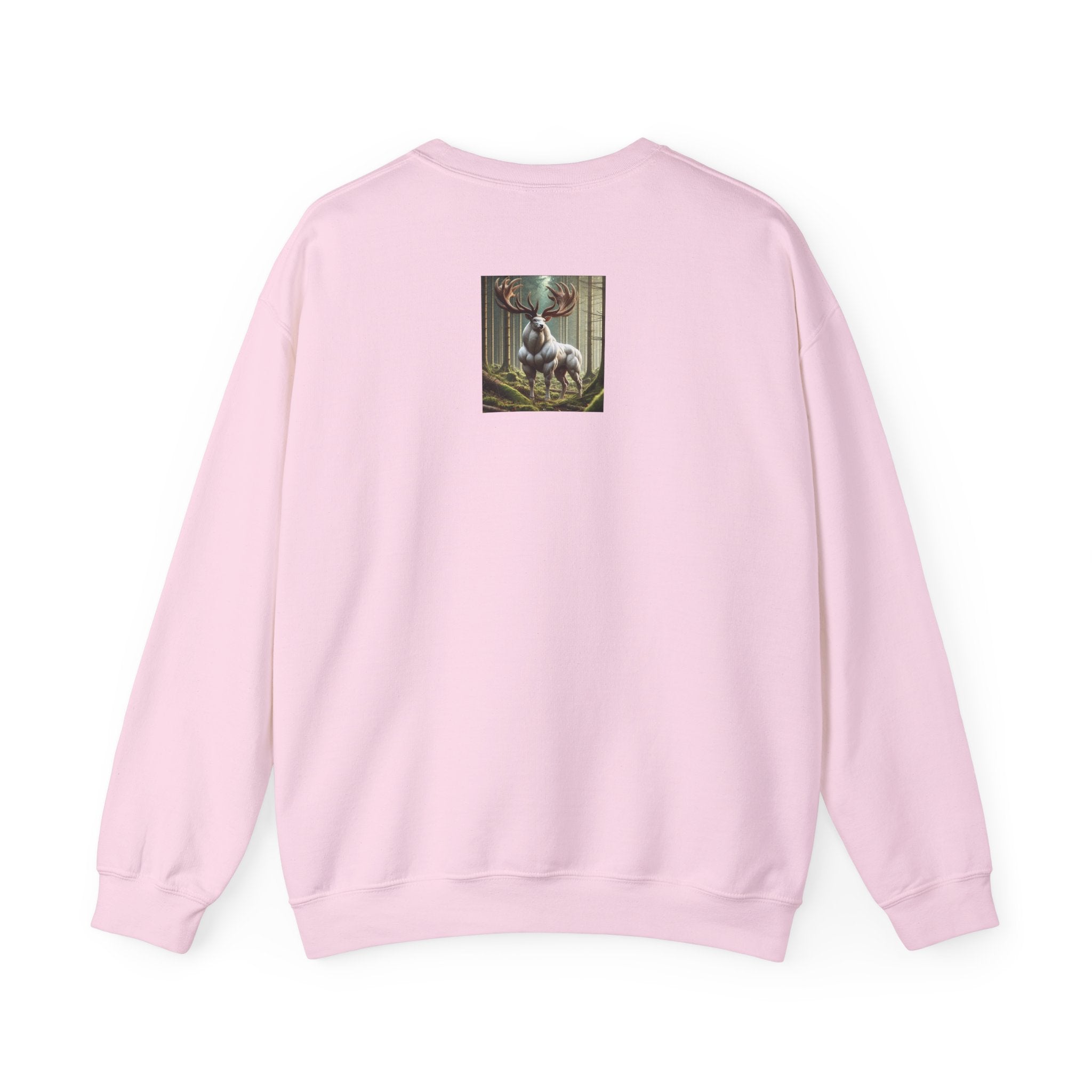 Bulldog Crewneck Sweatshirt — "Devil Dog" Military Mascot Graphic