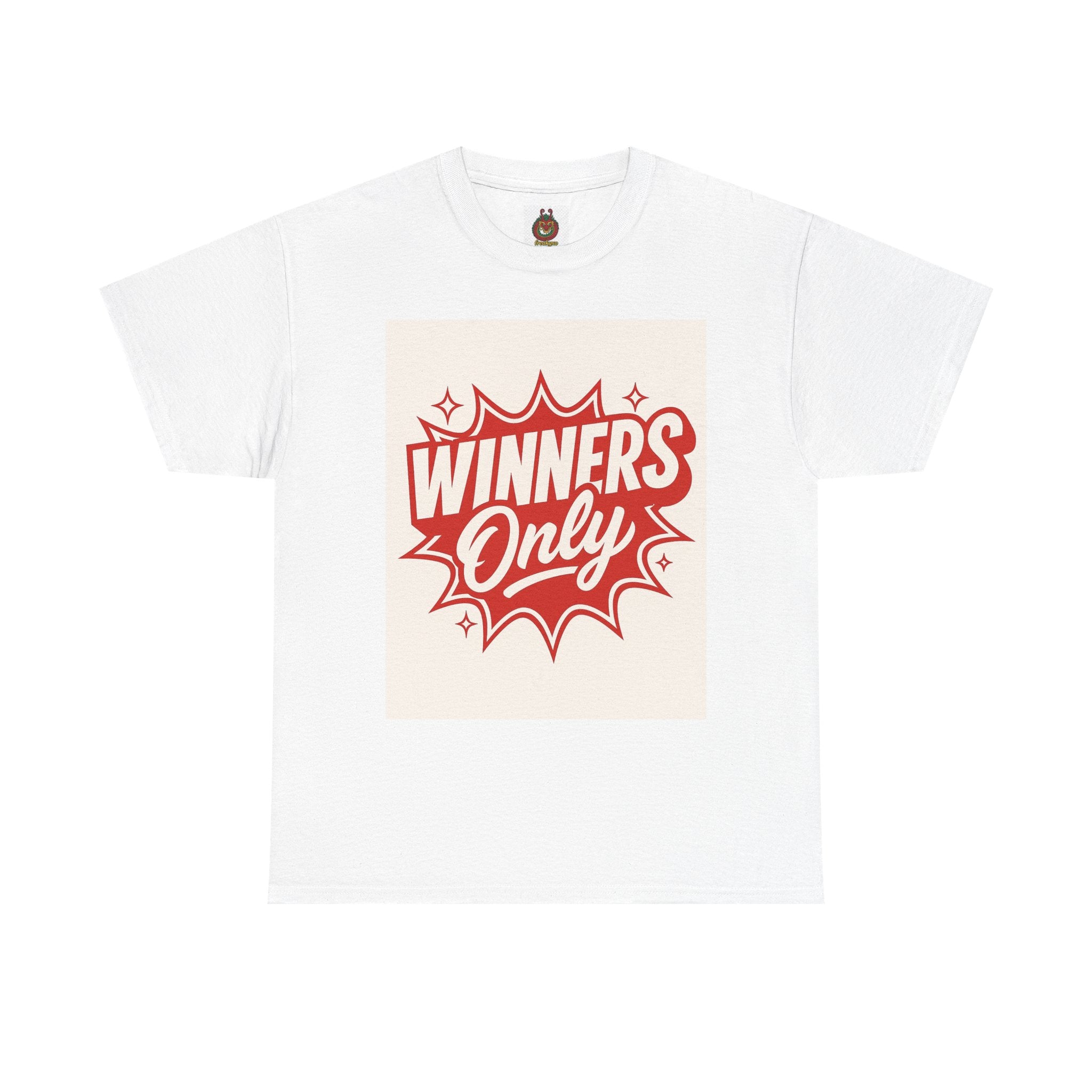 Winners Only Unisex Heavy Cotton Tee - Bold Statement Tee for Champions