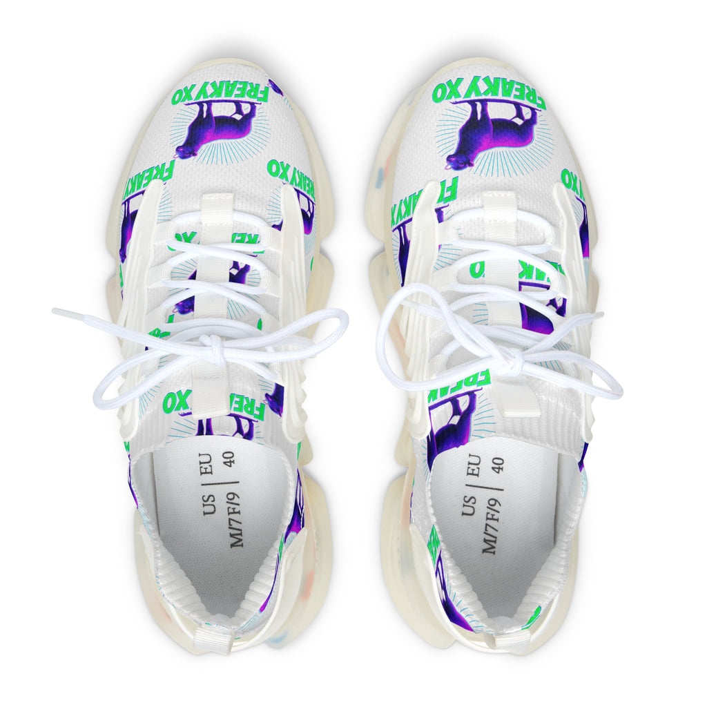 Funky Women's Mesh Sneakers - Trendy Lightweight Athletic Shoes for Everyday Style