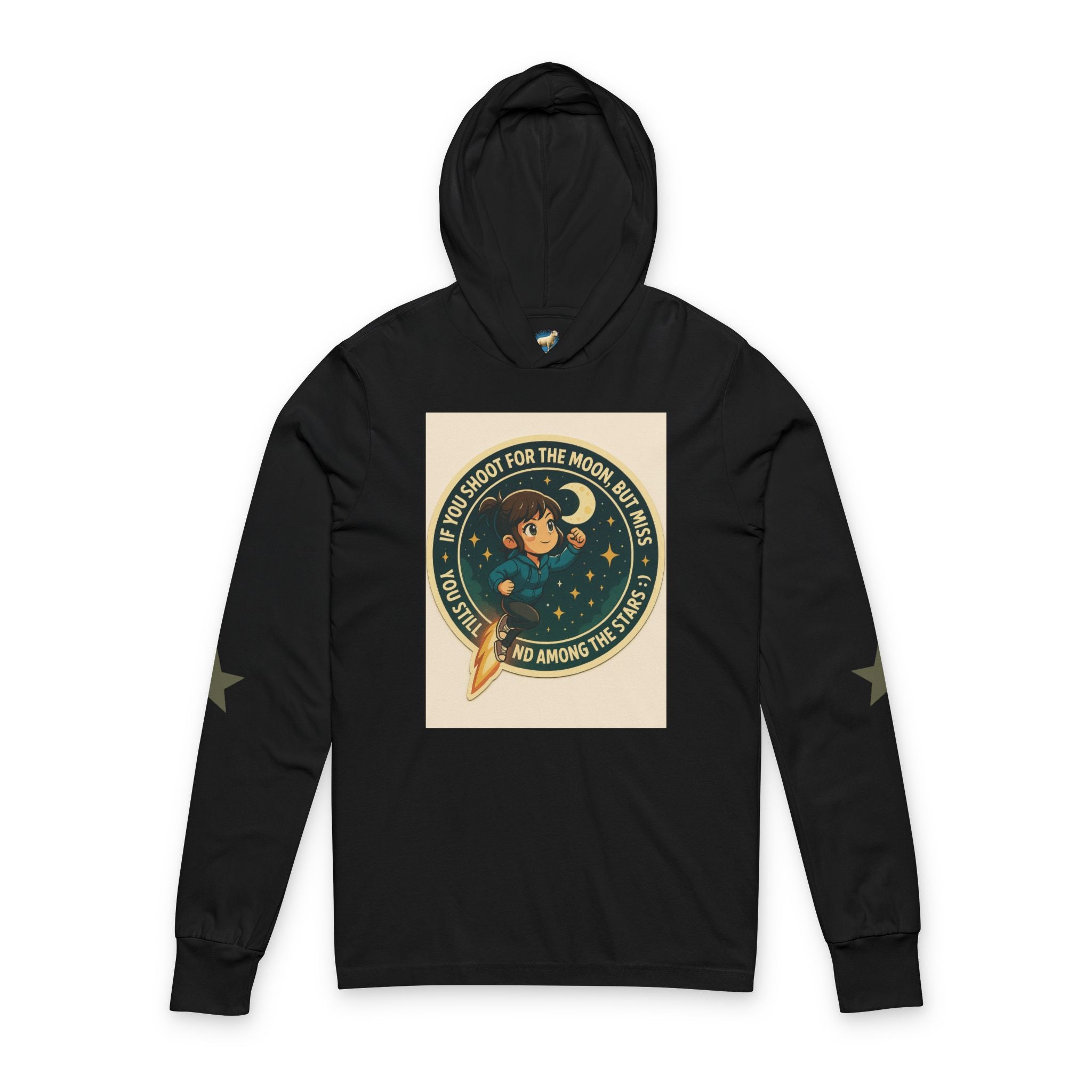 Celestial Adventure Unisex Hooded Long Sleeve Tee