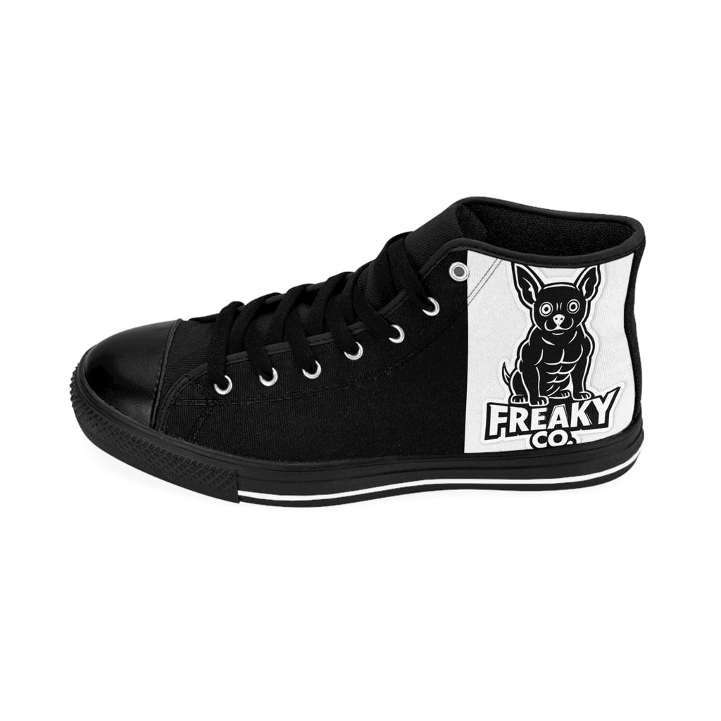 Freaky Co. High-Top Sneakers - Unisex Trendy Casual Footwear
