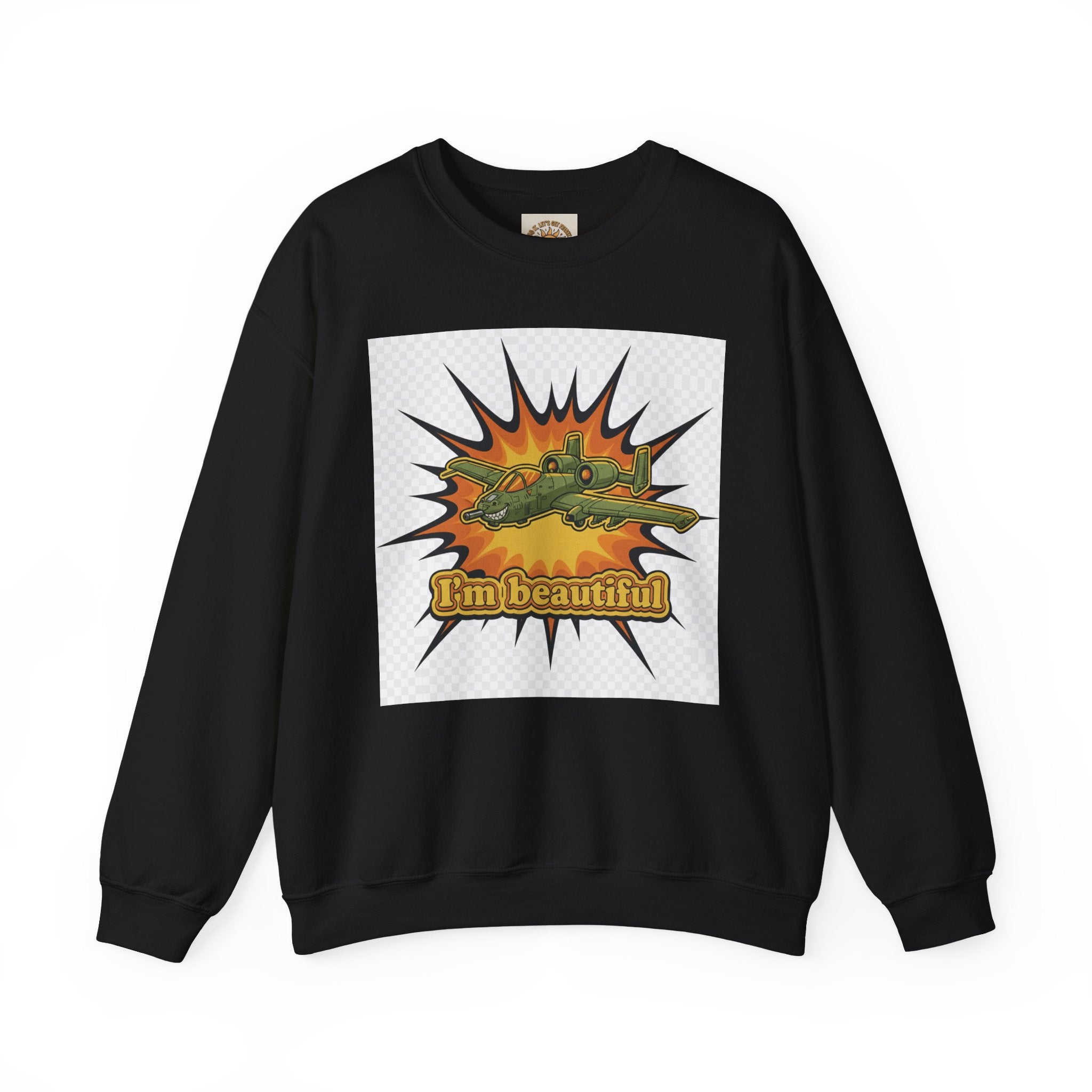 I'm Beautiful Graphic Crewneck Sweatshirt
