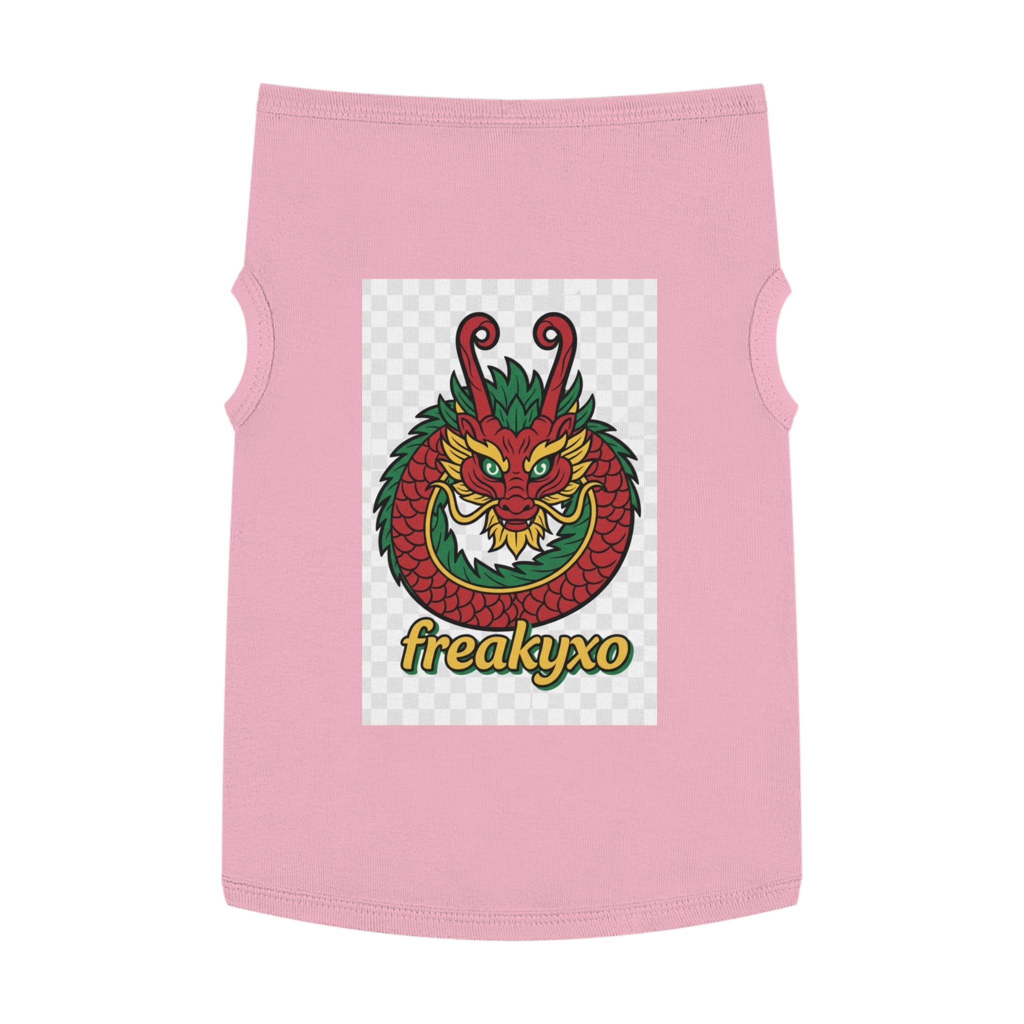 Dragon Design Pet Tank Top for Stylish Pets