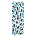 Freaky Dog Pattern Yoga Mat - Durable Rubber Exercise Mat for Pet Lovers