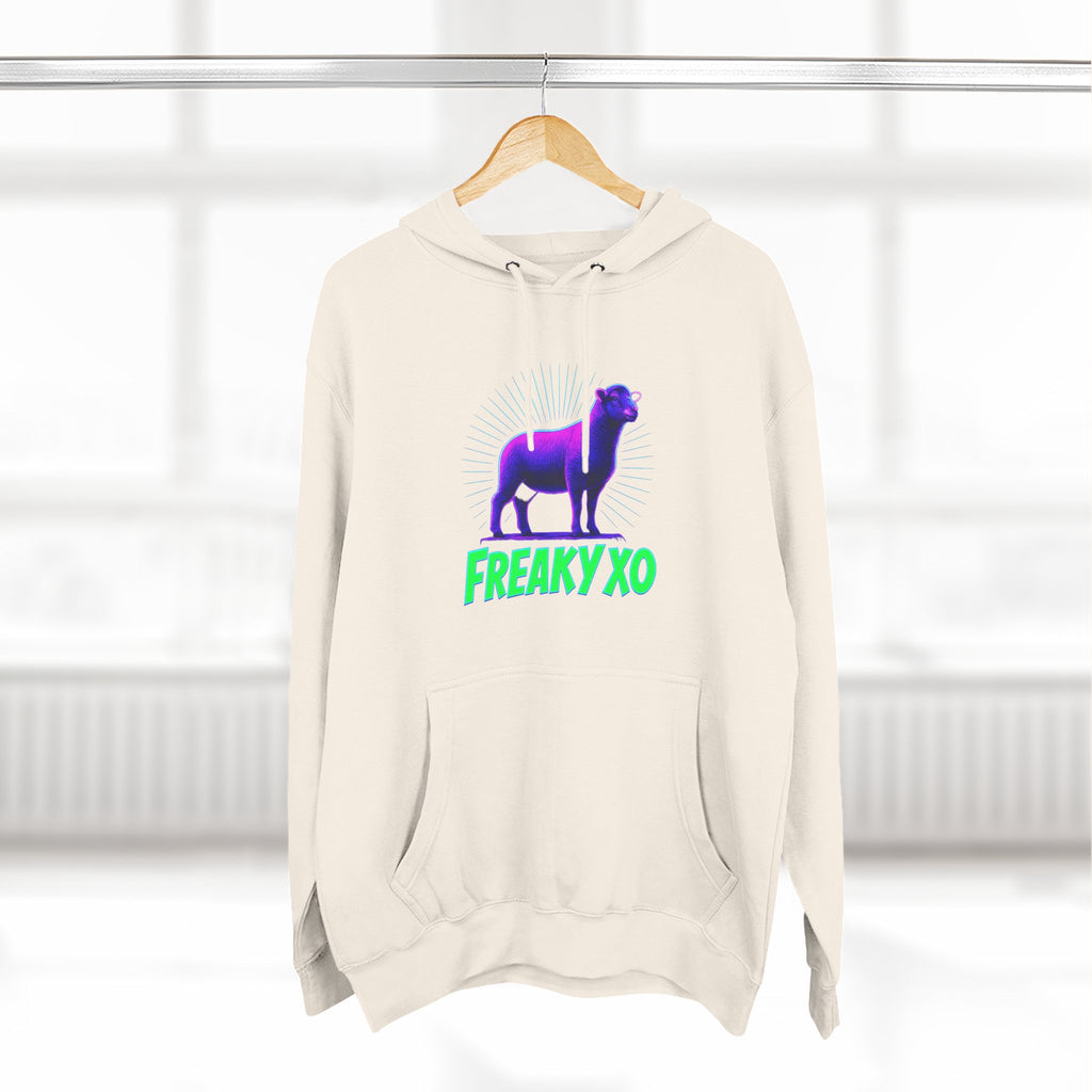 Freaky XO Two-Sided Hoodie - Cozy & Quirky Style for Fun Lovers