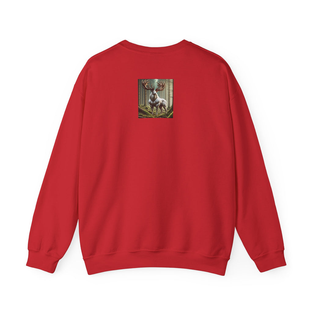 Bulldog Crewneck Sweatshirt — "Devil Dog" Military Mascot Graphic
