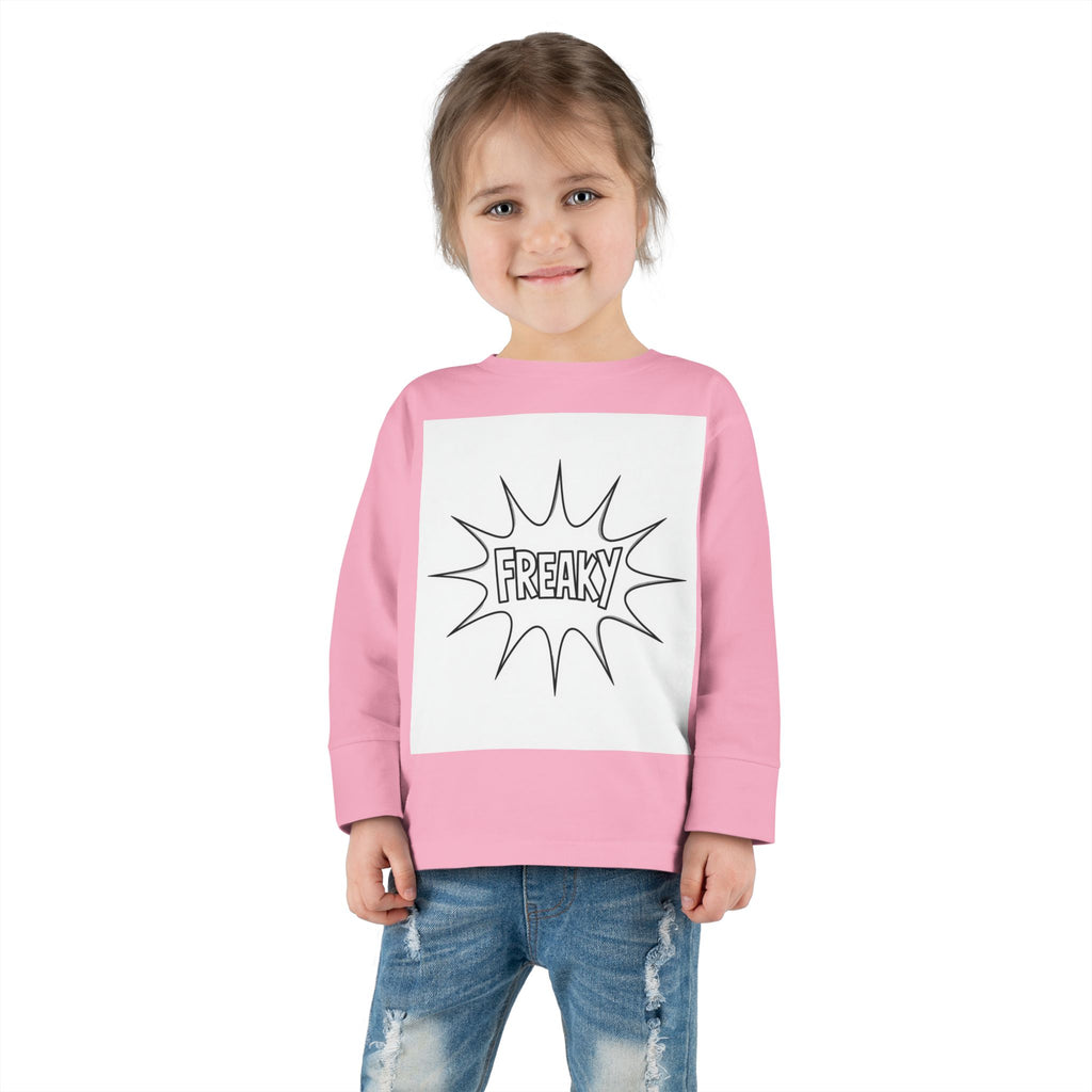 Freaky Fun Toddler Long Sleeve Tee