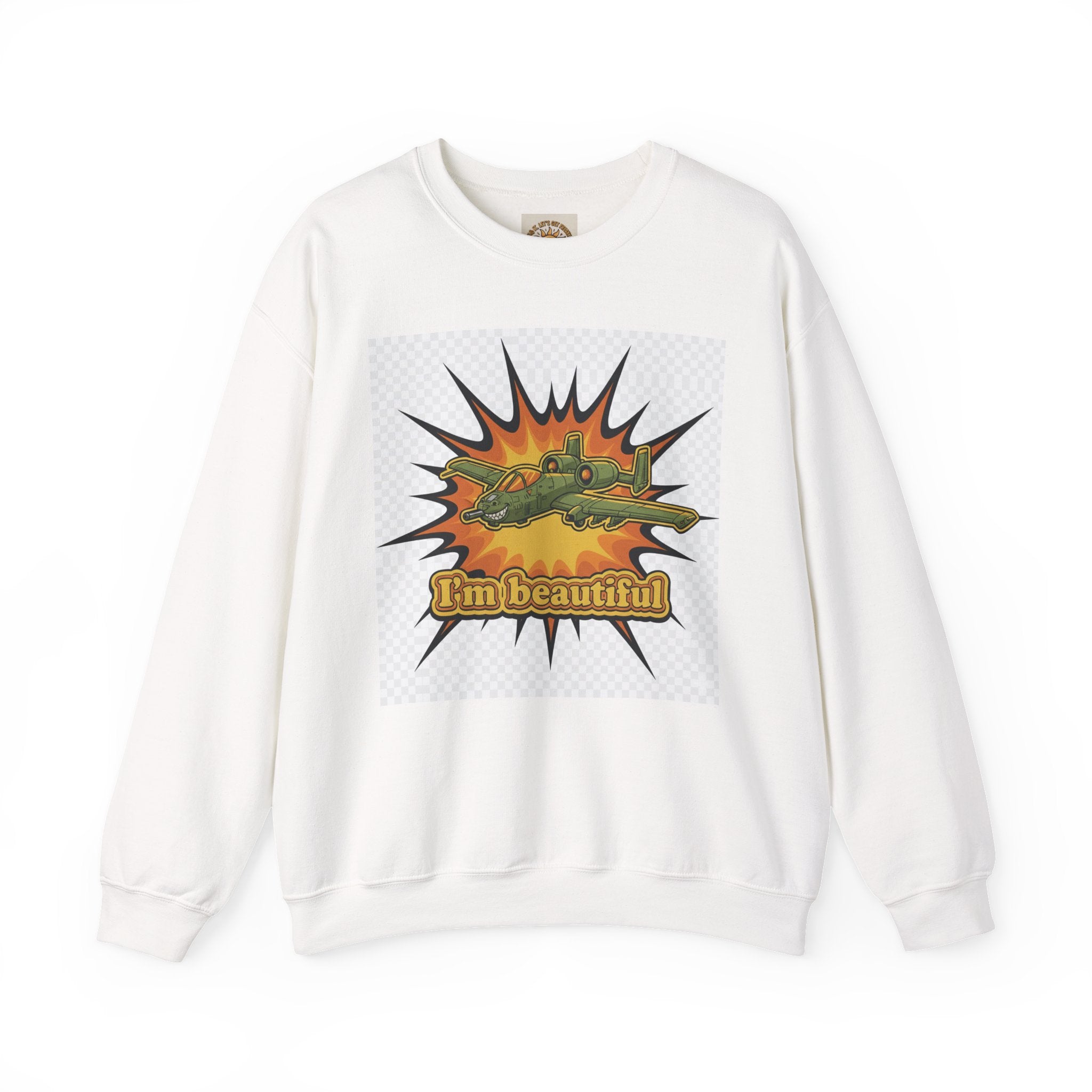 I'm Beautiful Graphic Crewneck Sweatshirt