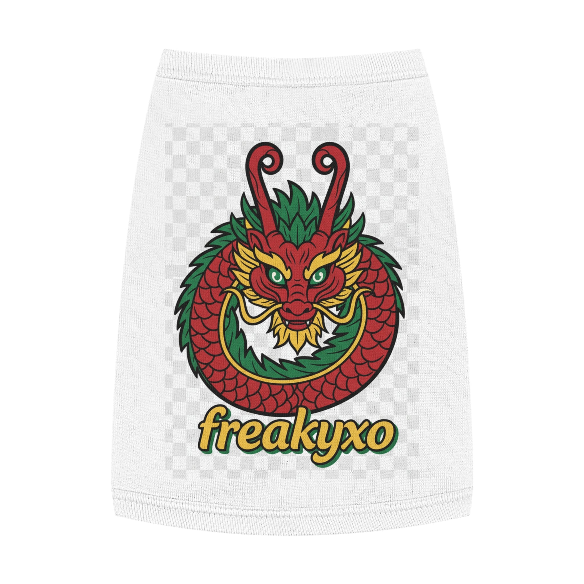 Dragon Design Pet Tank Top for Stylish Pets