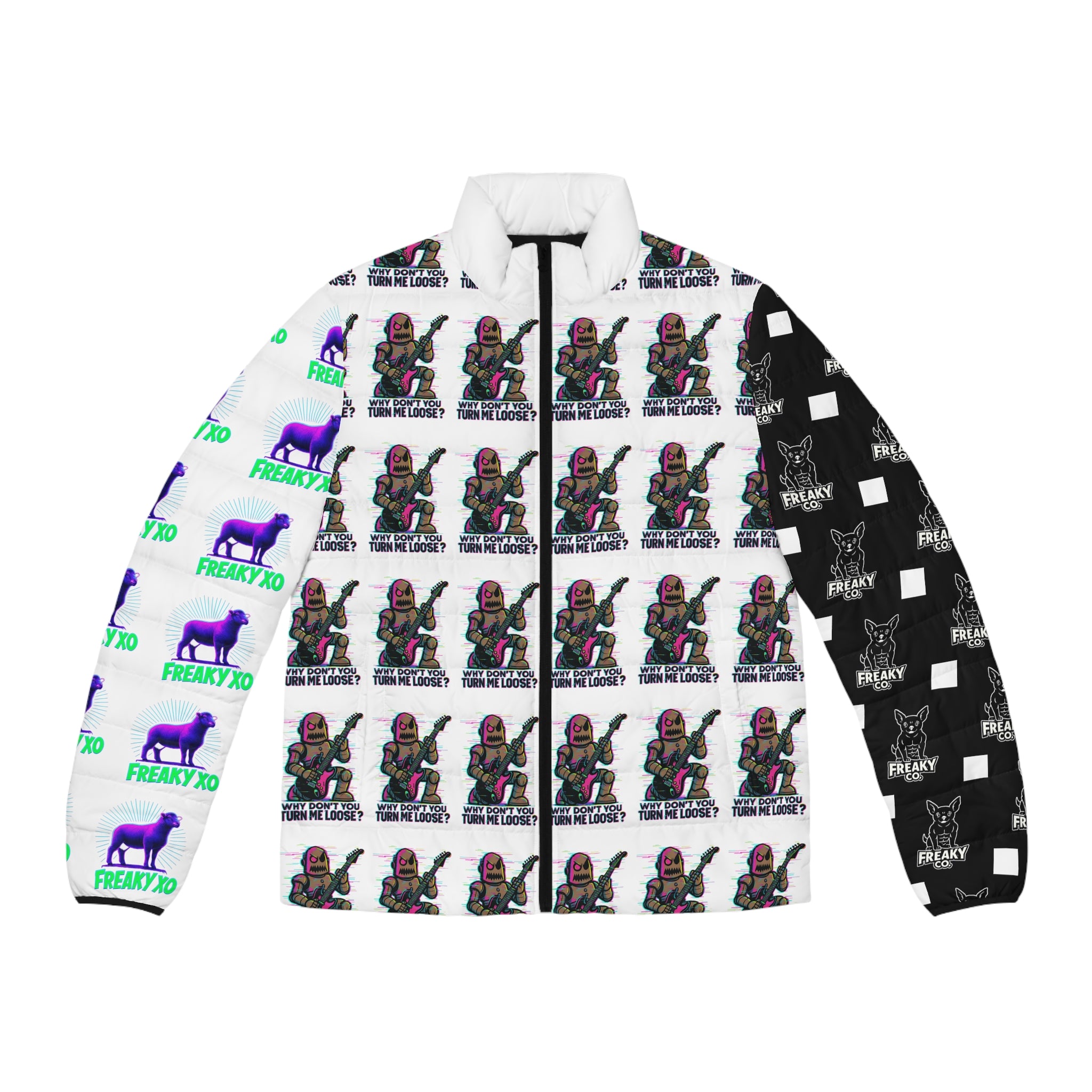 Men's Puffer Jacket (AOP)