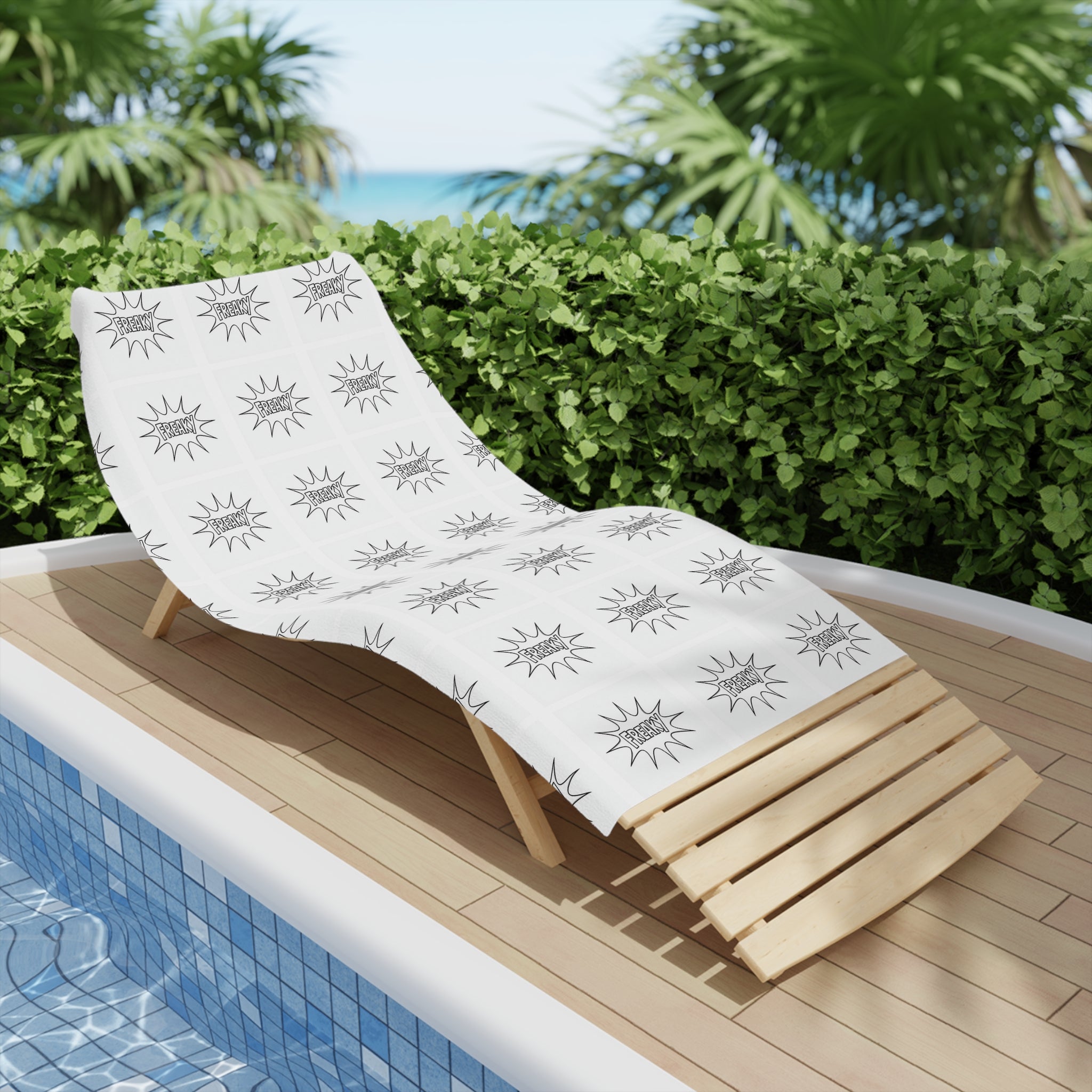 Freaky Beach Towel - Fun and Unique Summer Accessory