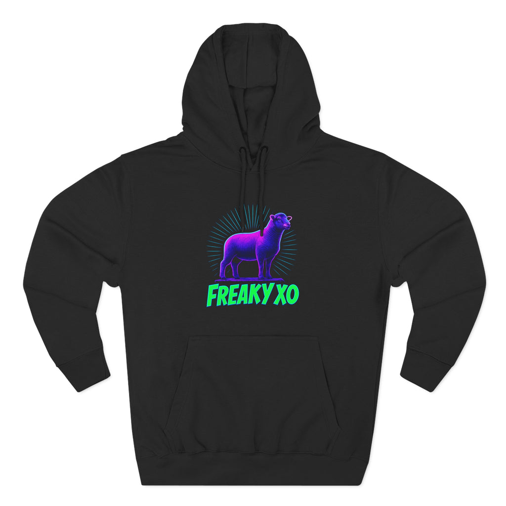 Freaky XO Two-Sided Hoodie - Cozy & Quirky Style for Fun Lovers