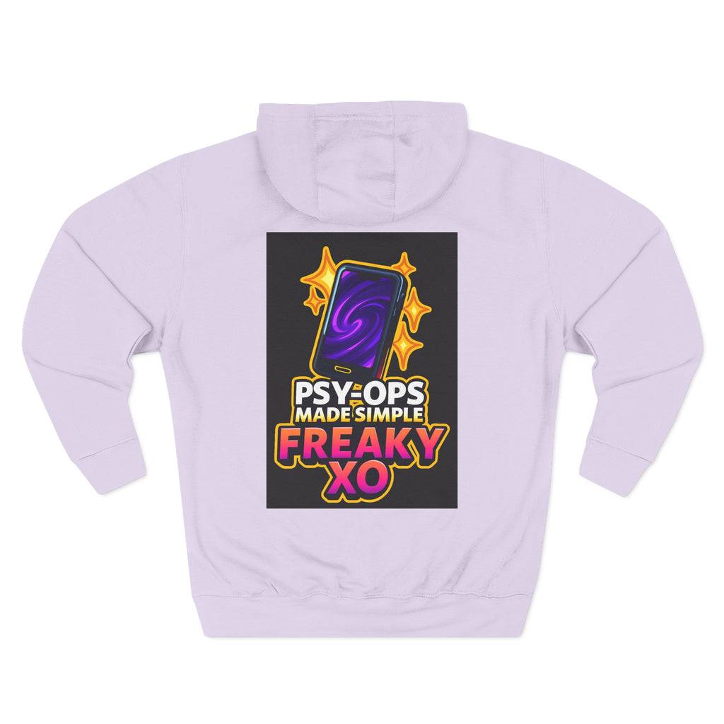Freaky XO Two-Sided Hoodie - Cozy & Quirky Style for Fun Lovers