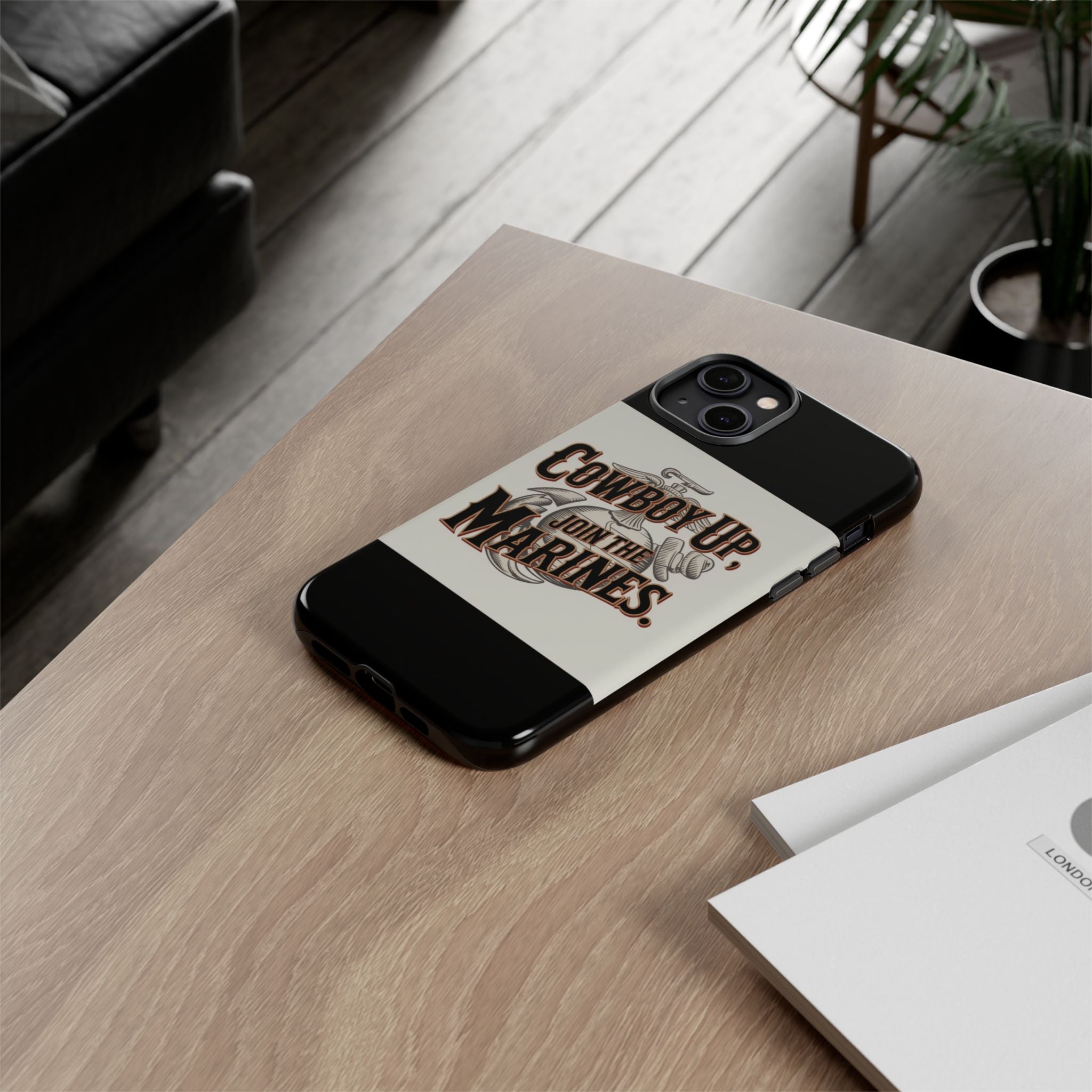 Cowboy Up Phone Case - Join the Marines