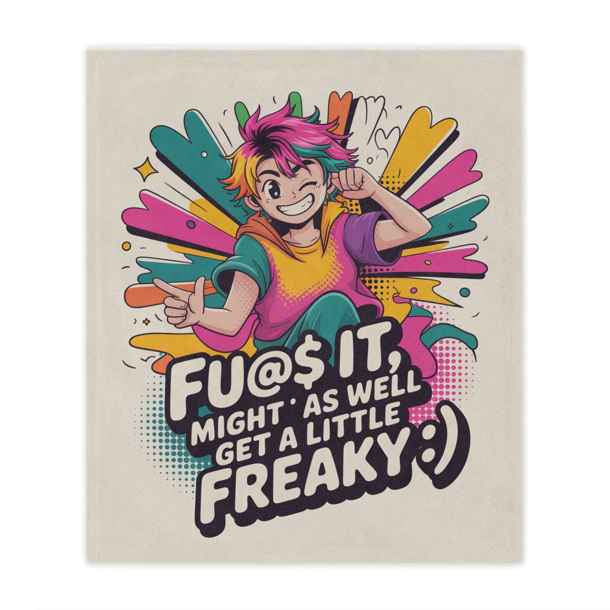 Freaky Fun Minky Blanket