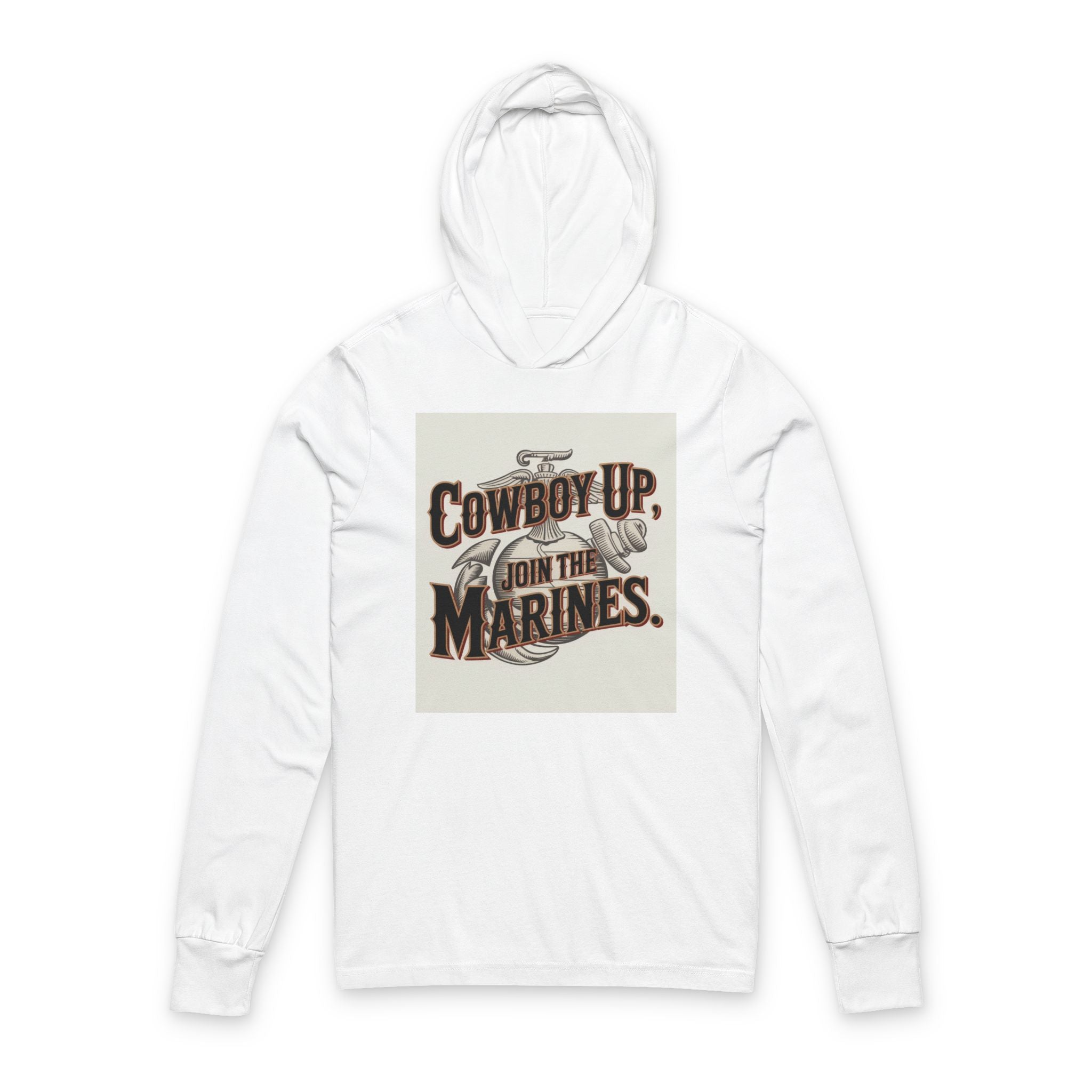 Unisex Hooded Long Sleeve Tee