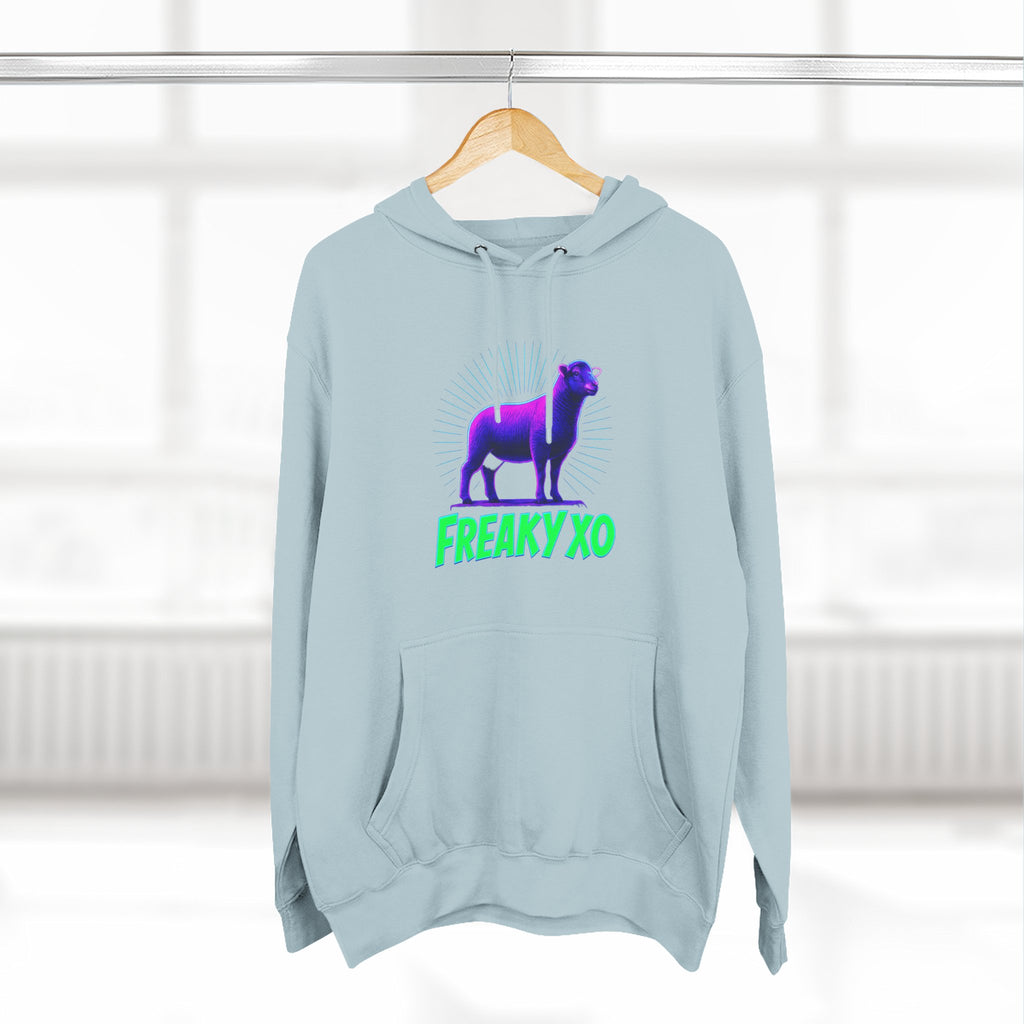 Freaky XO Two-Sided Hoodie - Cozy & Quirky Style for Fun Lovers