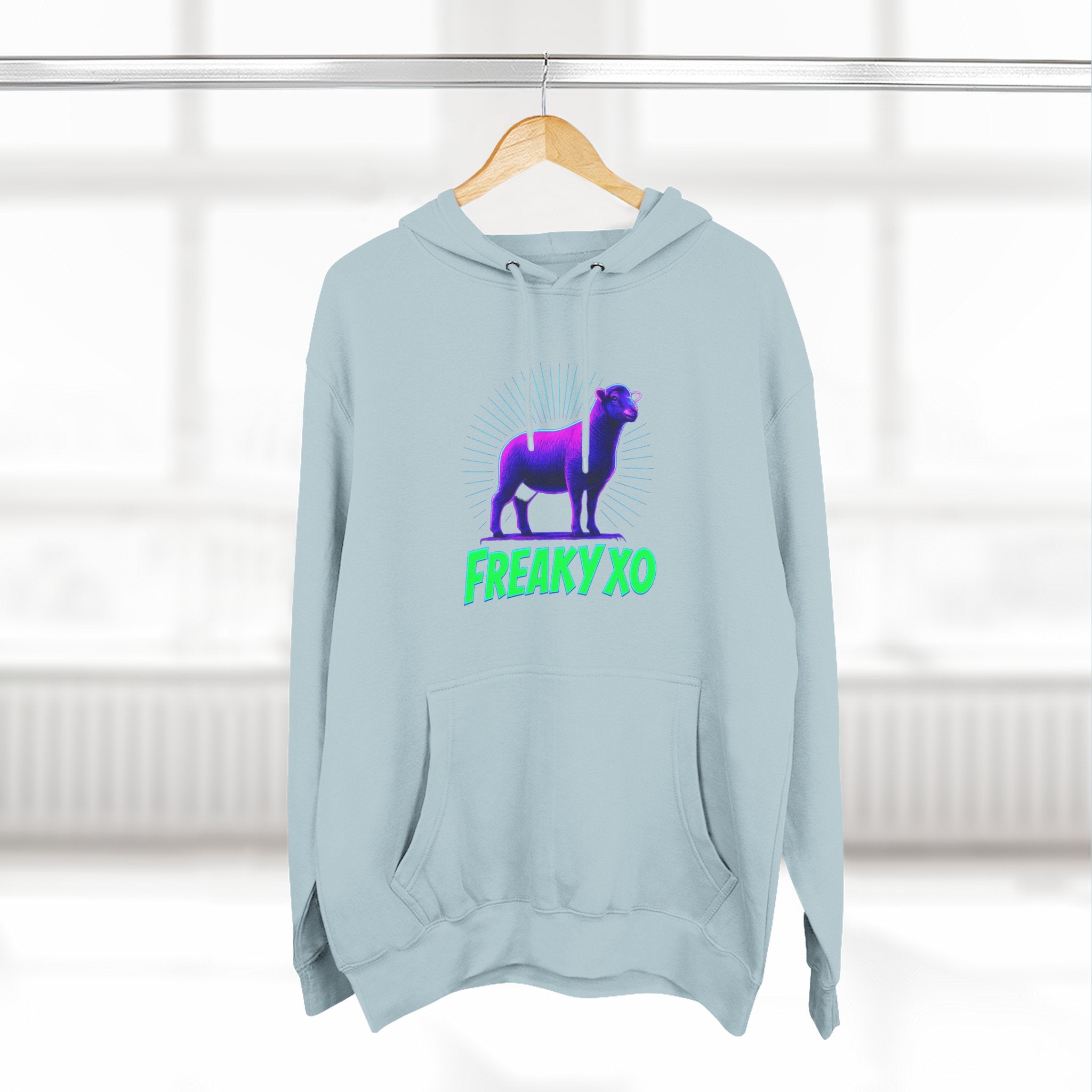 Freaky XO Two-Sided Hoodie - Cozy & Quirky Style for Fun Lovers