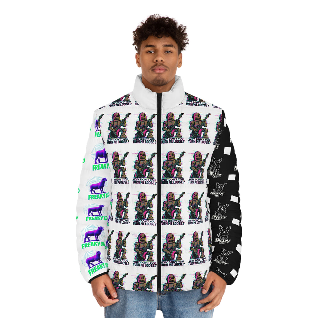 Men's Puffer Jacket (AOP)