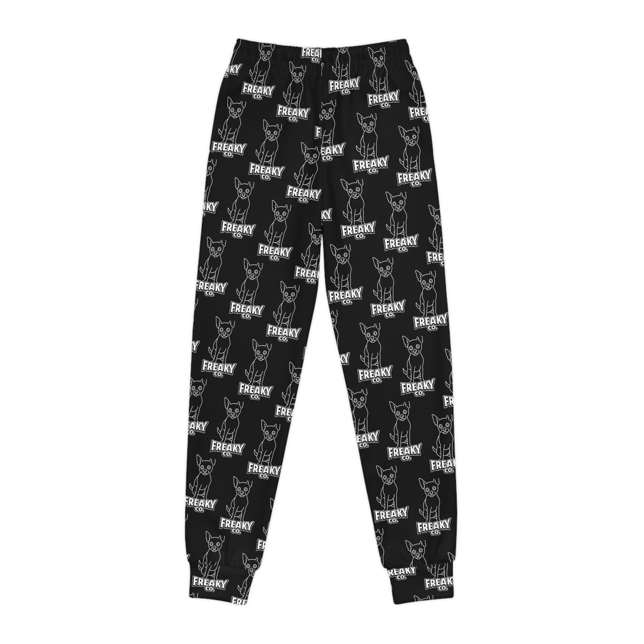 Freaky Youth Joggers - Playful & Stylish All-Over Print Pants