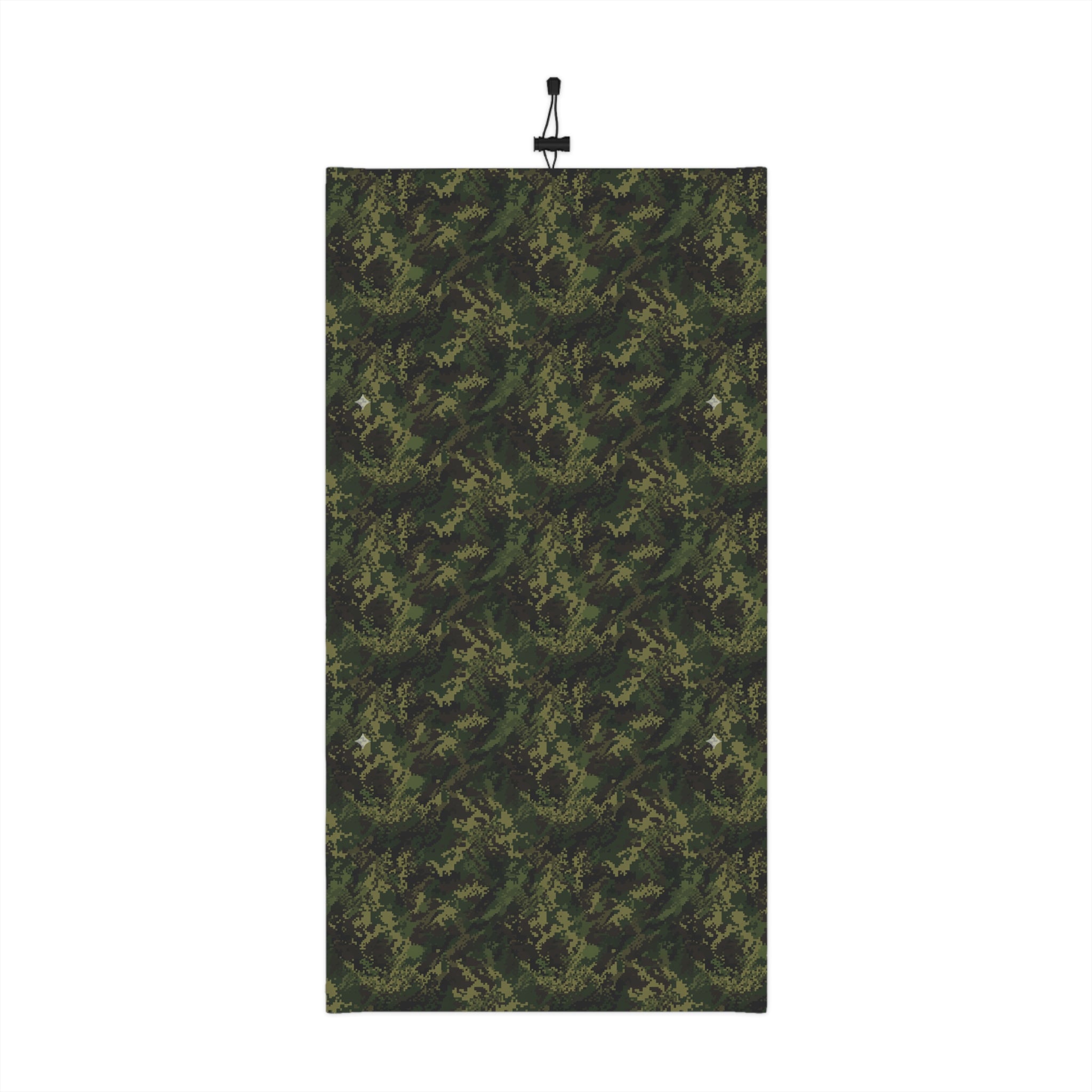 Camo Winter Neck Gaiter with Drawstring — Warm Outdoor Face Mask