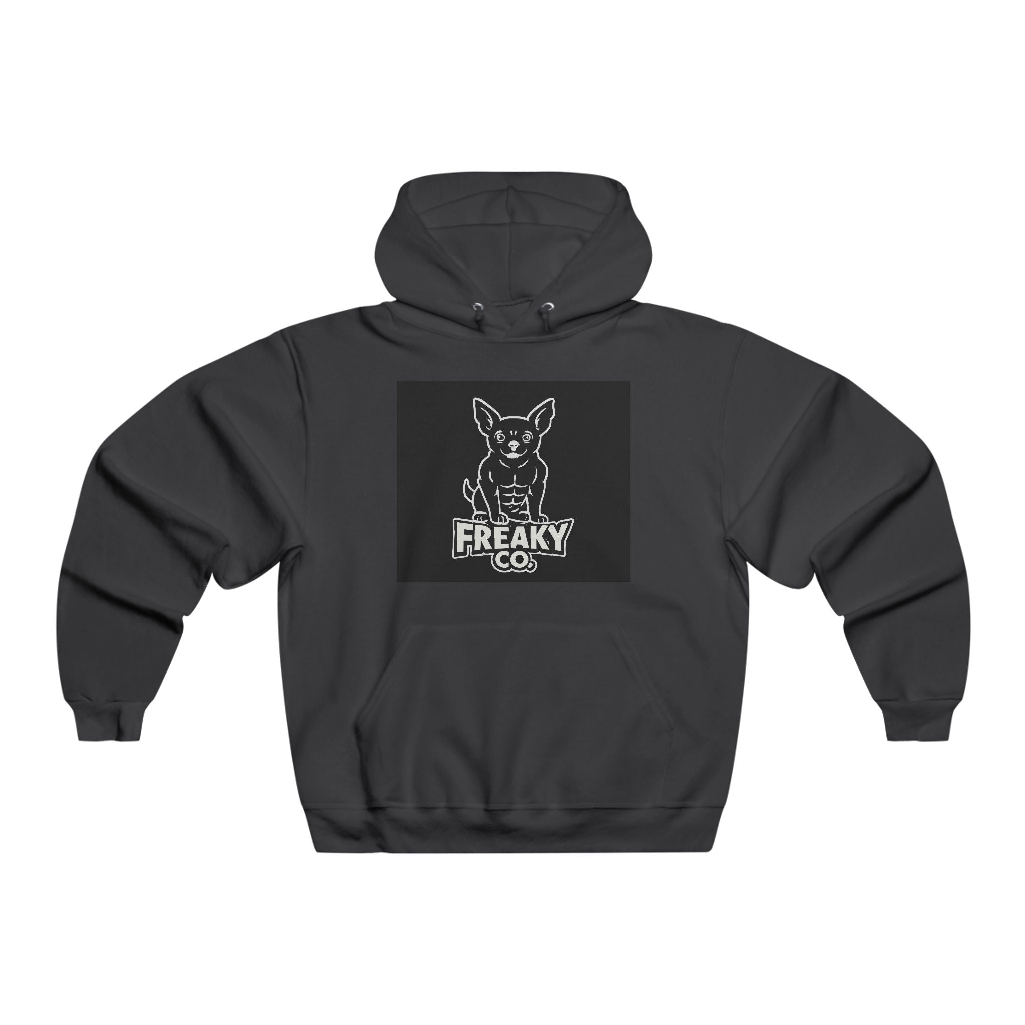 Freaky Cat Graphic Hoodie - Men's NUBLEND® Sweatshirt