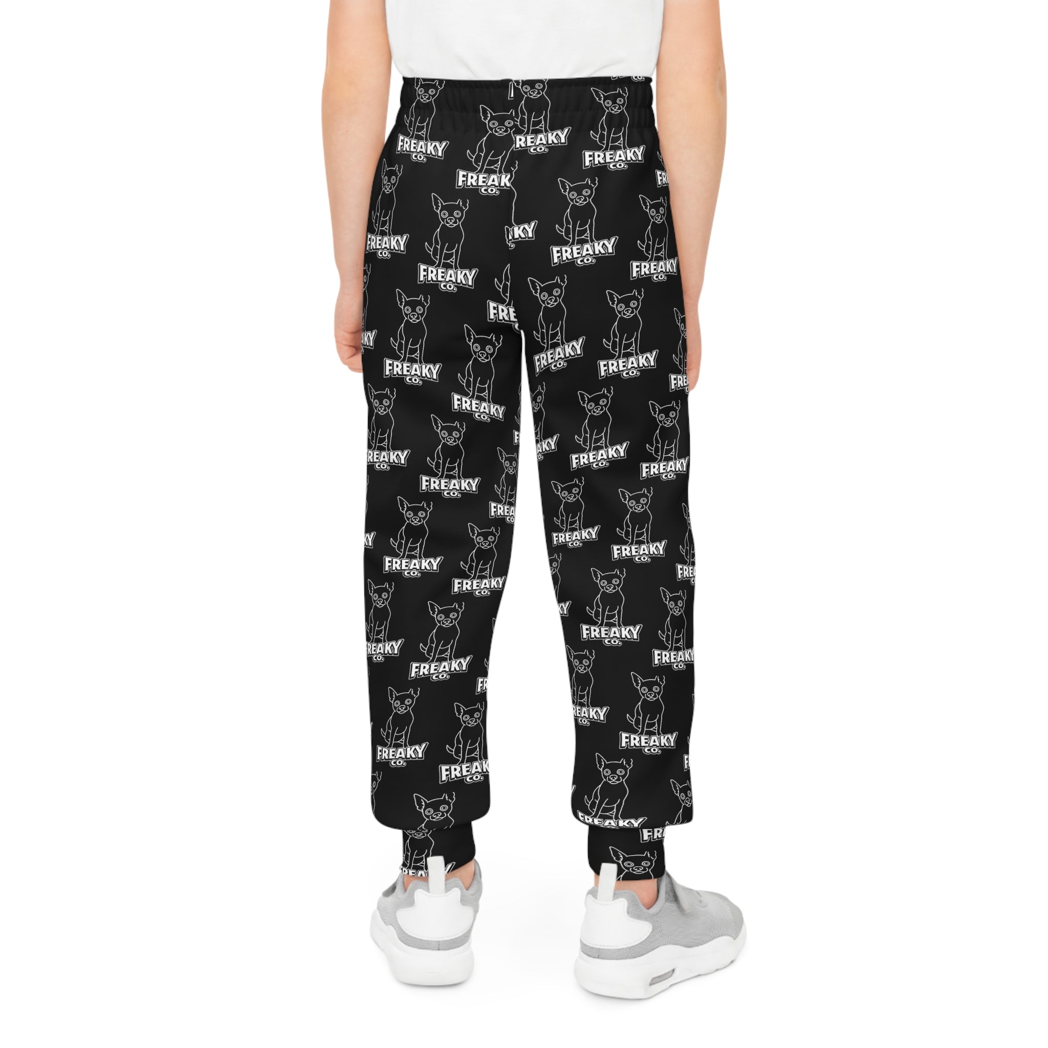 Freaky Youth Joggers - Playful & Stylish All-Over Print Pants