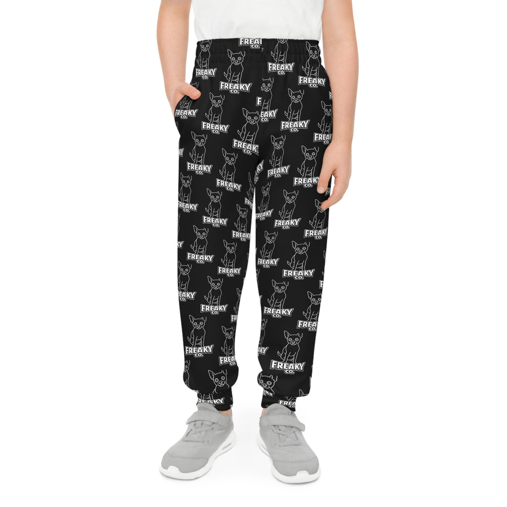 Freaky Youth Joggers - Playful & Stylish All-Over Print Pants