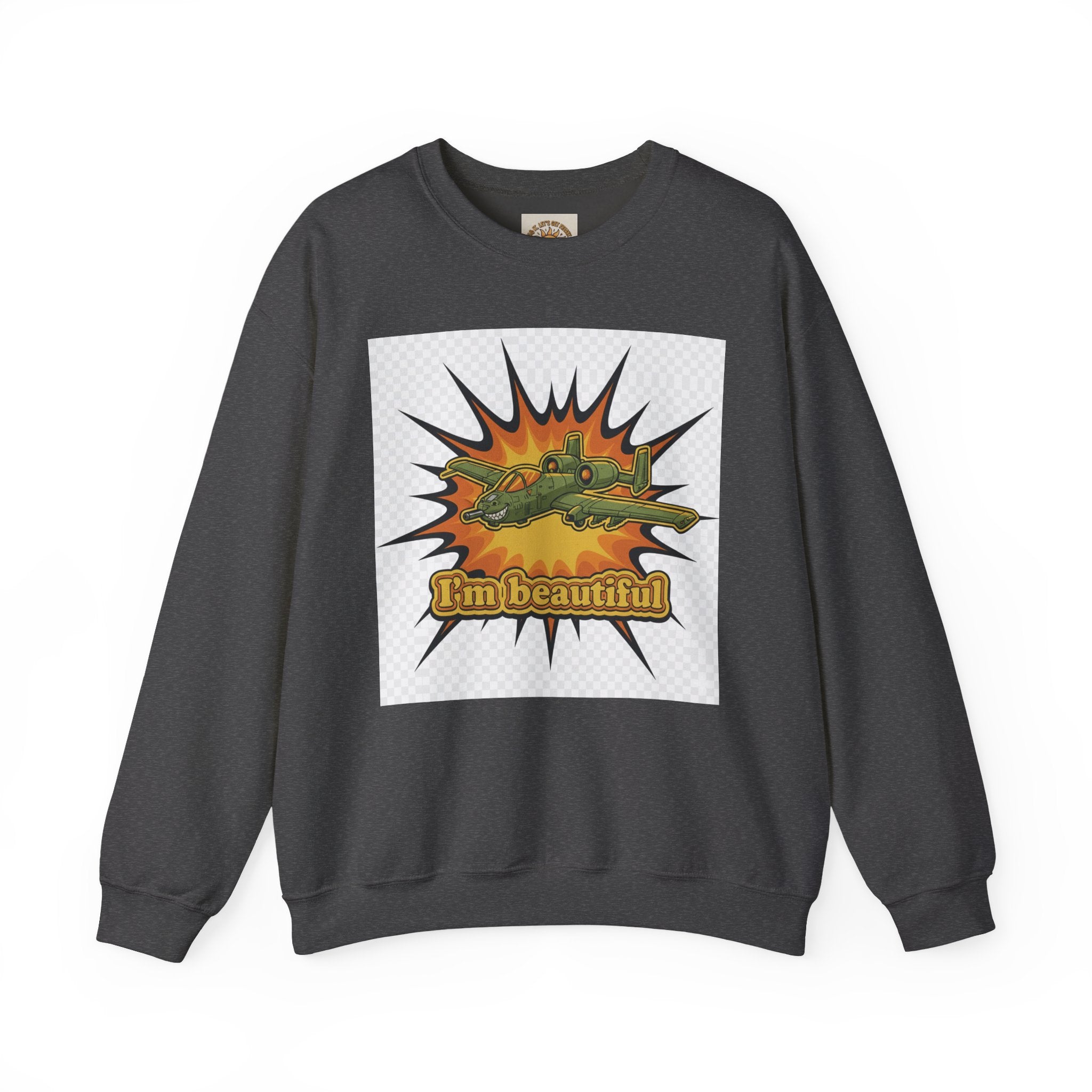 I'm Beautiful Graphic Crewneck Sweatshirt