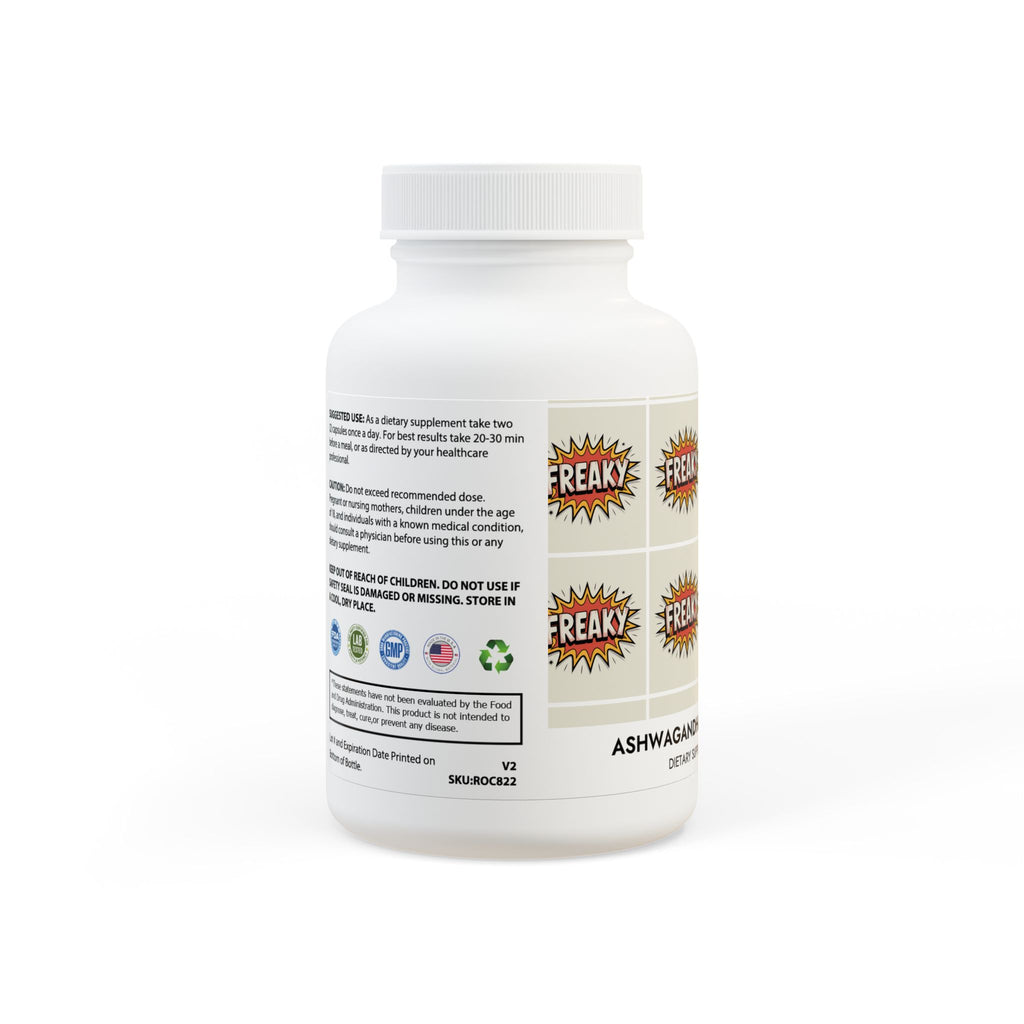 Ashwagandha and Black Pepper Supplement (60 capsules)