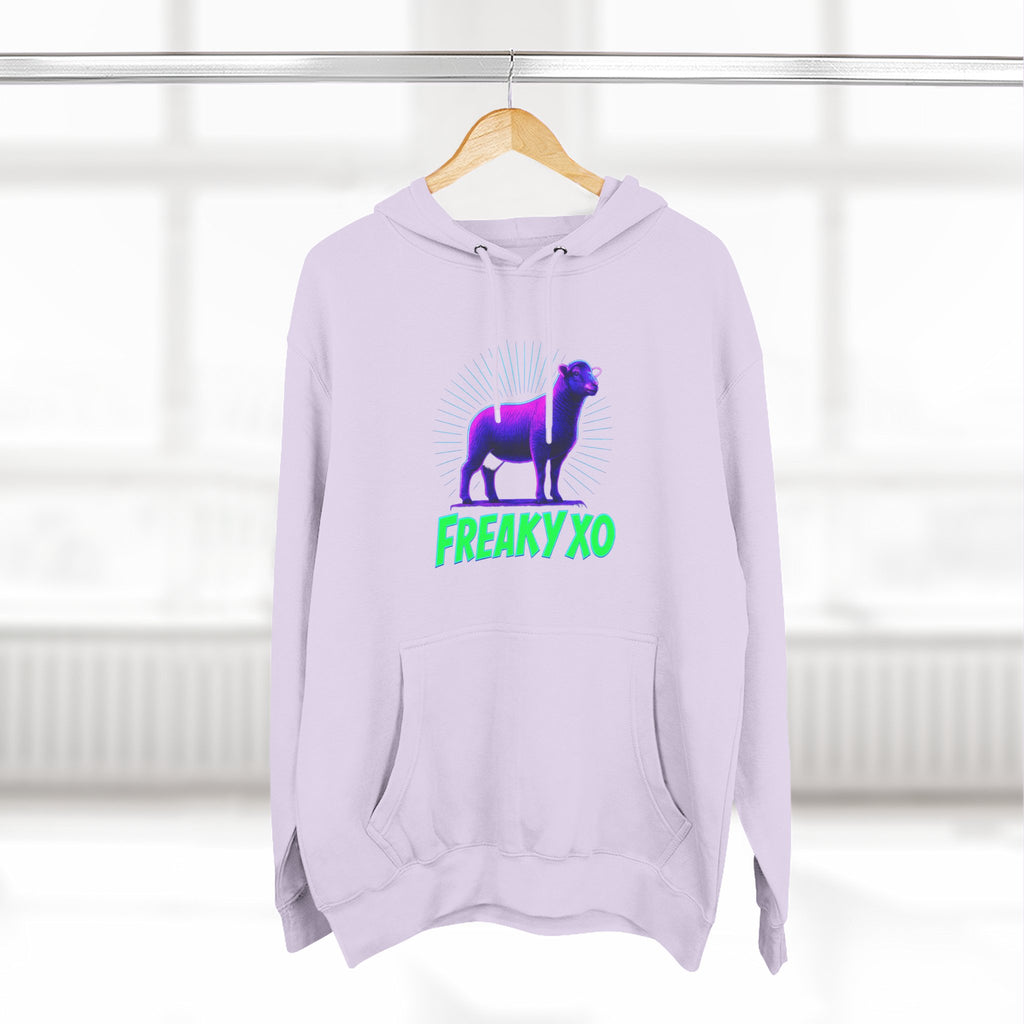 Freaky XO Two-Sided Hoodie - Cozy & Quirky Style for Fun Lovers