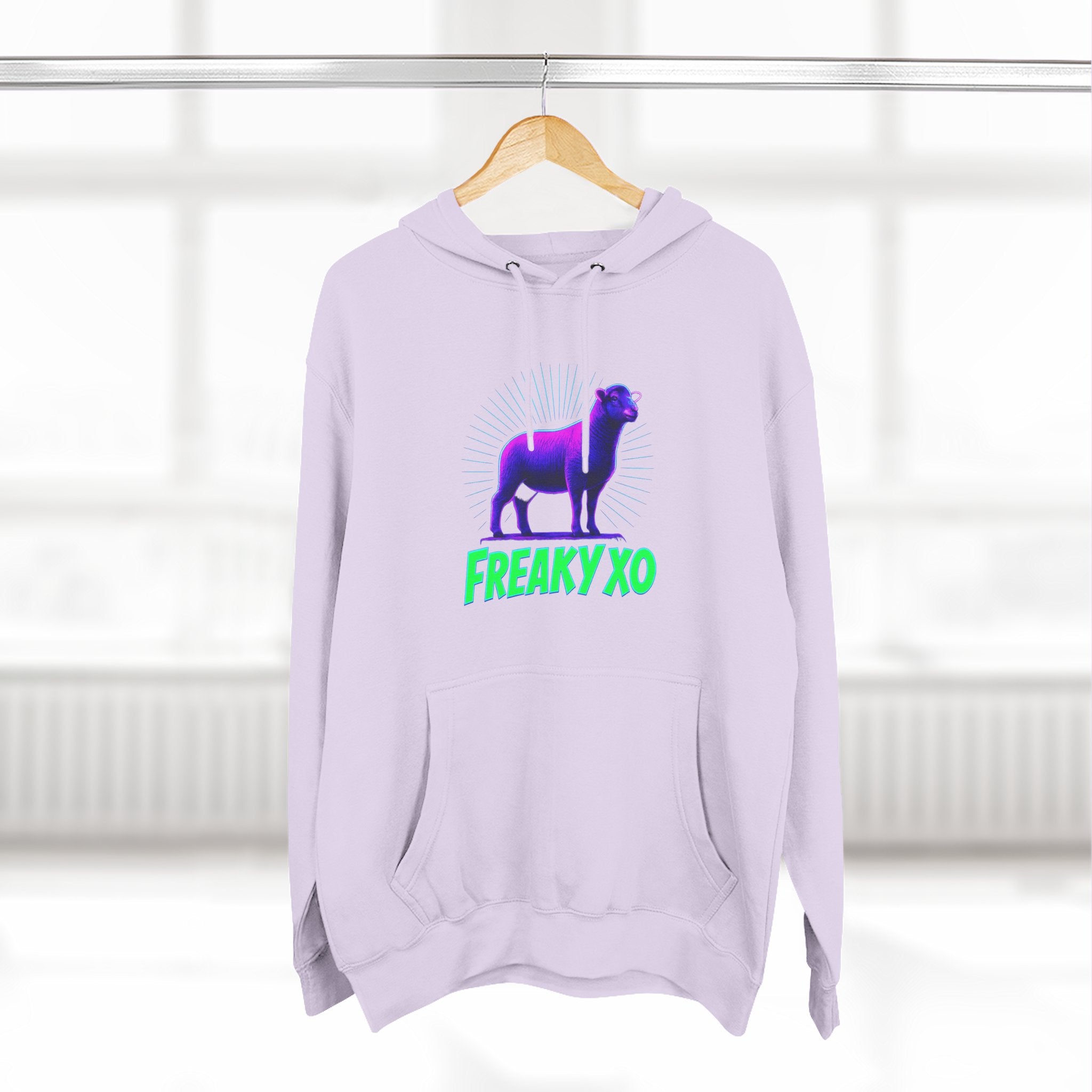 Freaky XO Two-Sided Hoodie - Cozy & Quirky Style for Fun Lovers