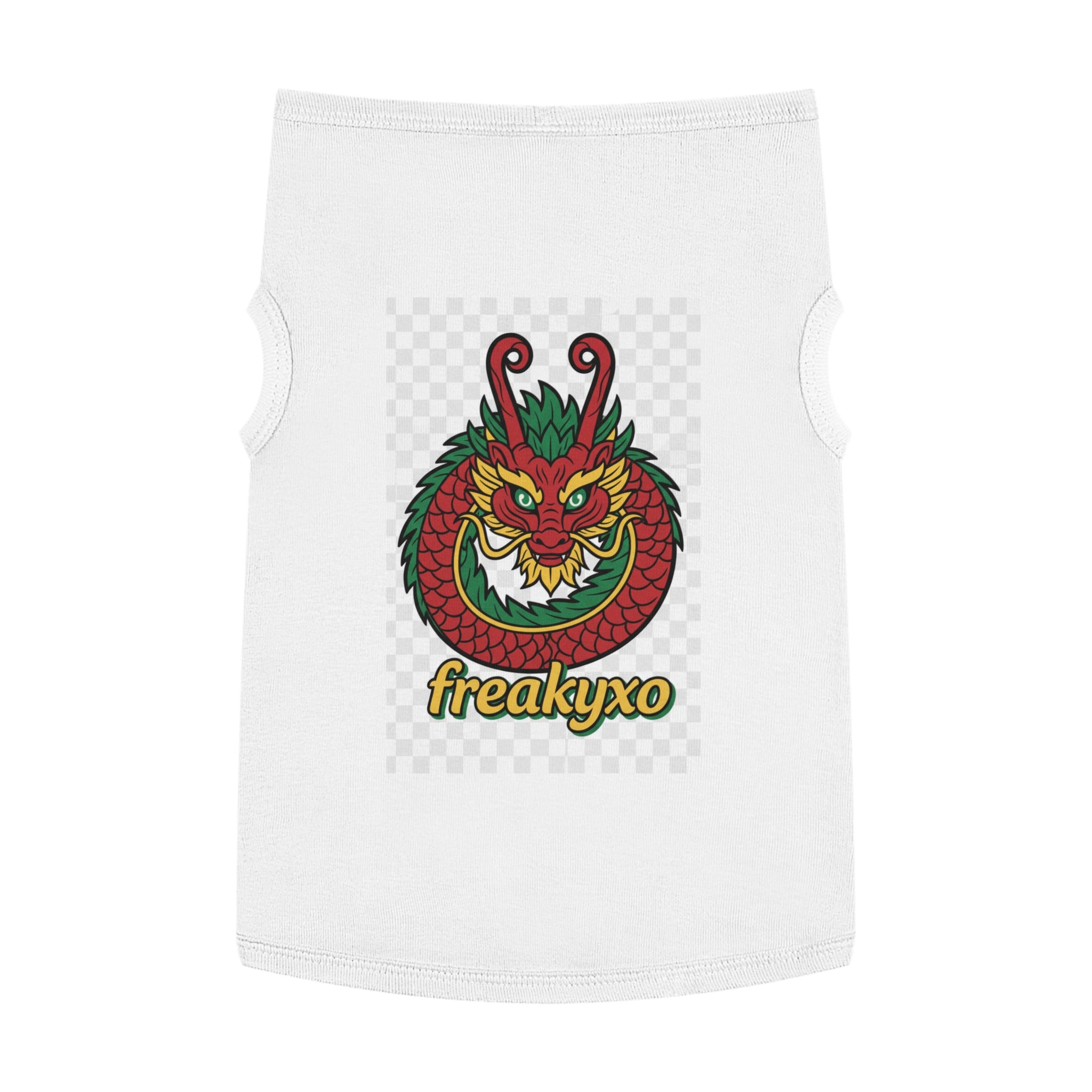 Dragon Design Pet Tank Top for Stylish Pets