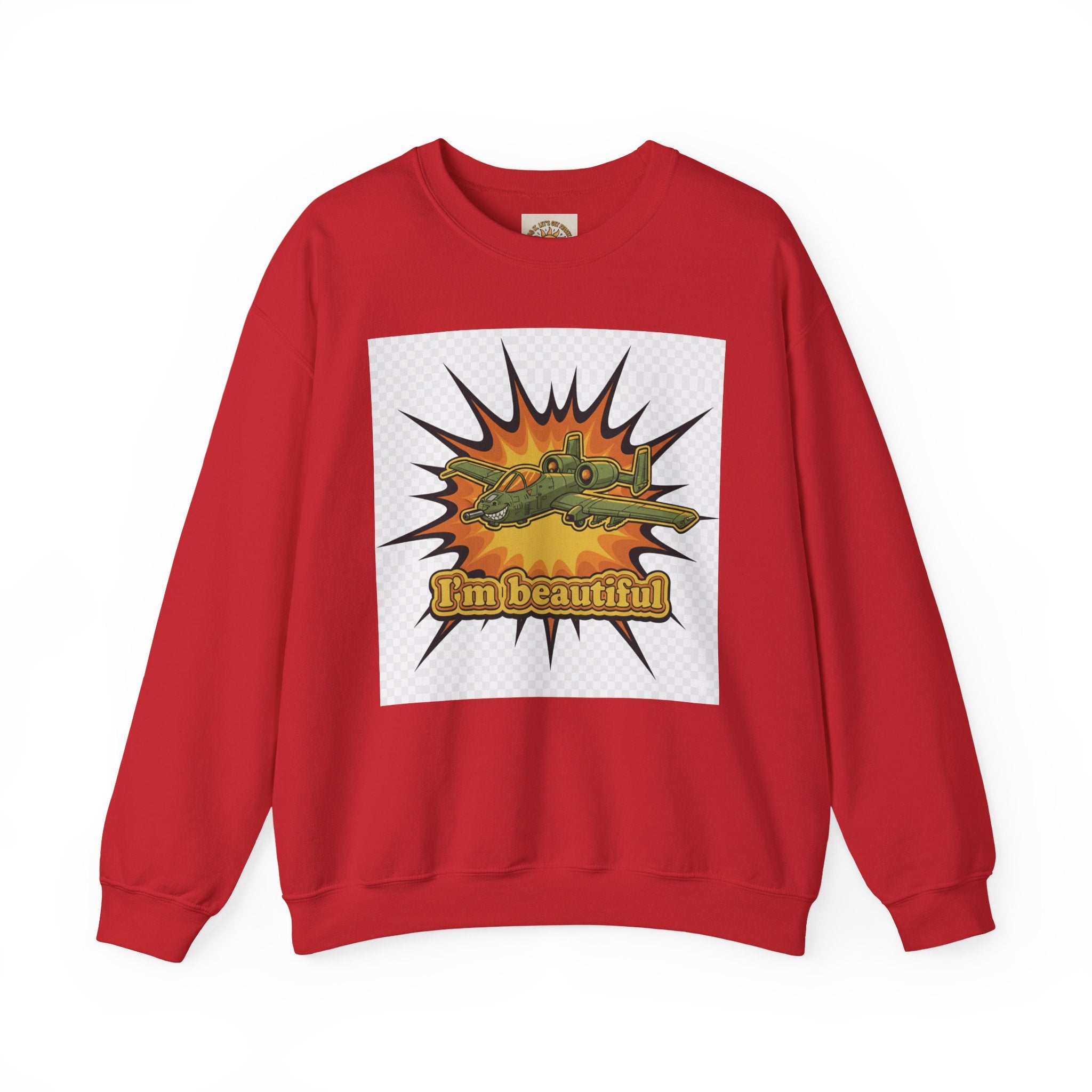 I'm Beautiful Graphic Crewneck Sweatshirt