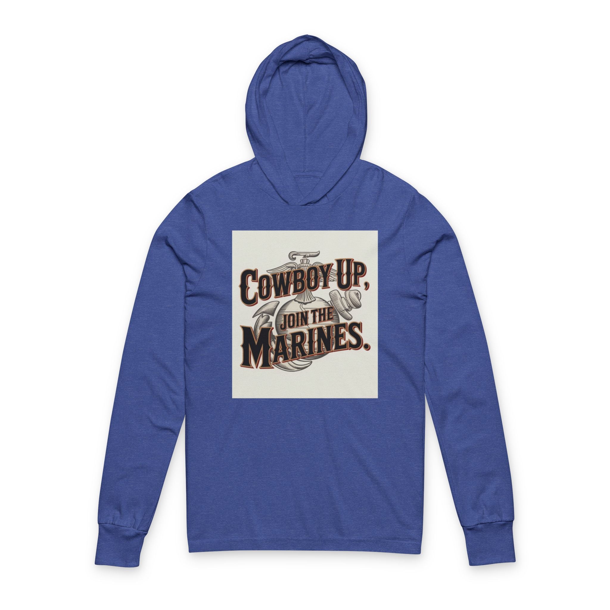 Unisex Hooded Long Sleeve Tee