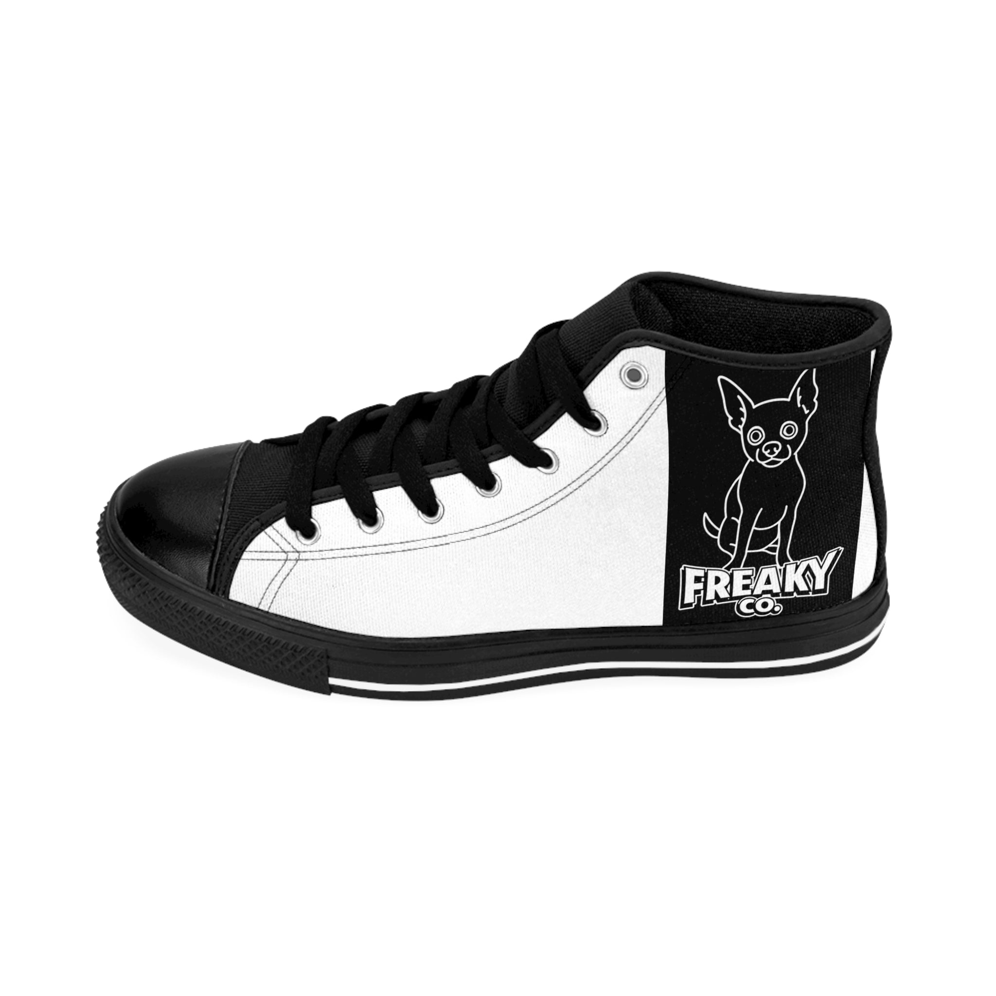 Freaky Classic High-Top Sneakers for Trendsetters