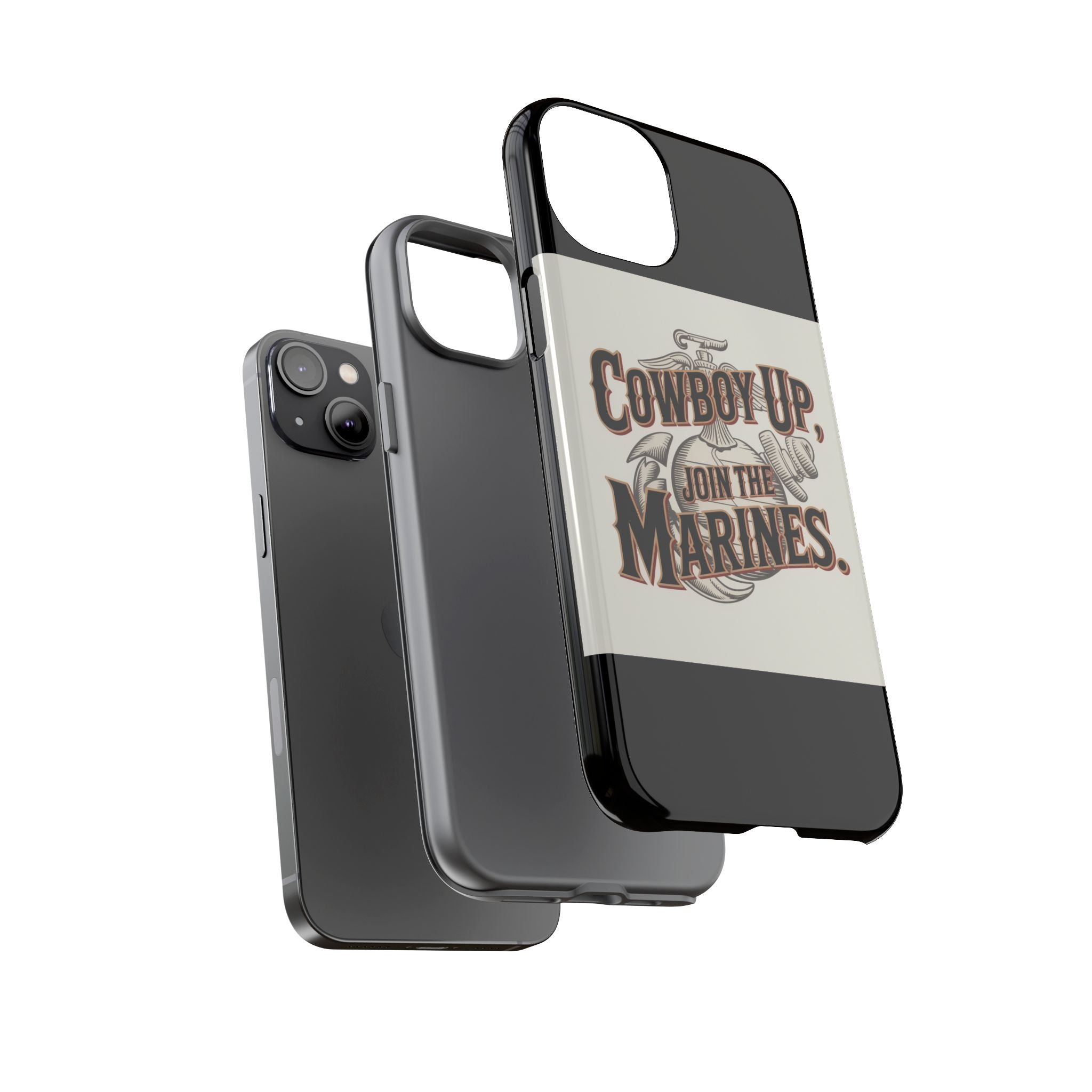 Cowboy Up Phone Case - Join the Marines