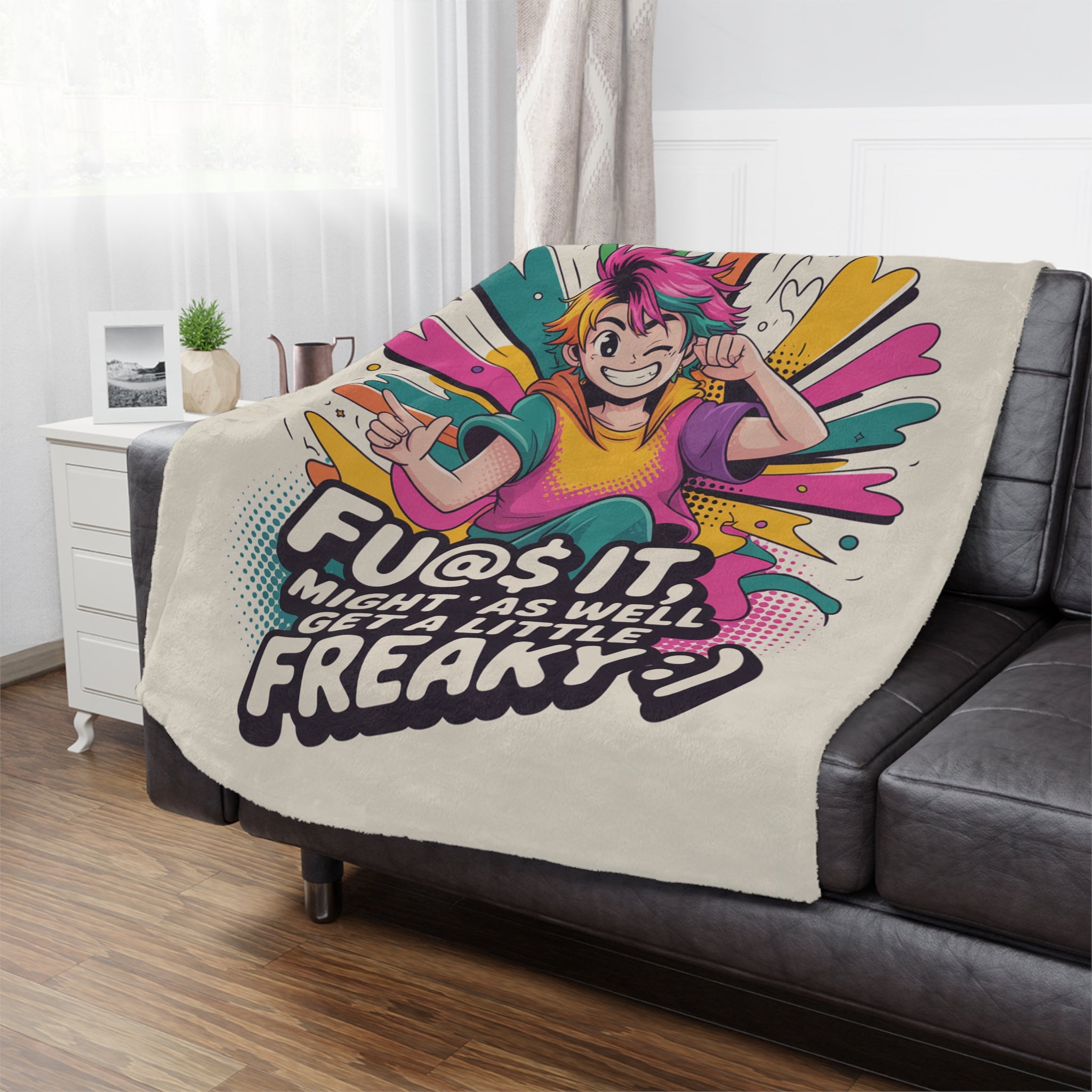 Freaky Fun Minky Blanket