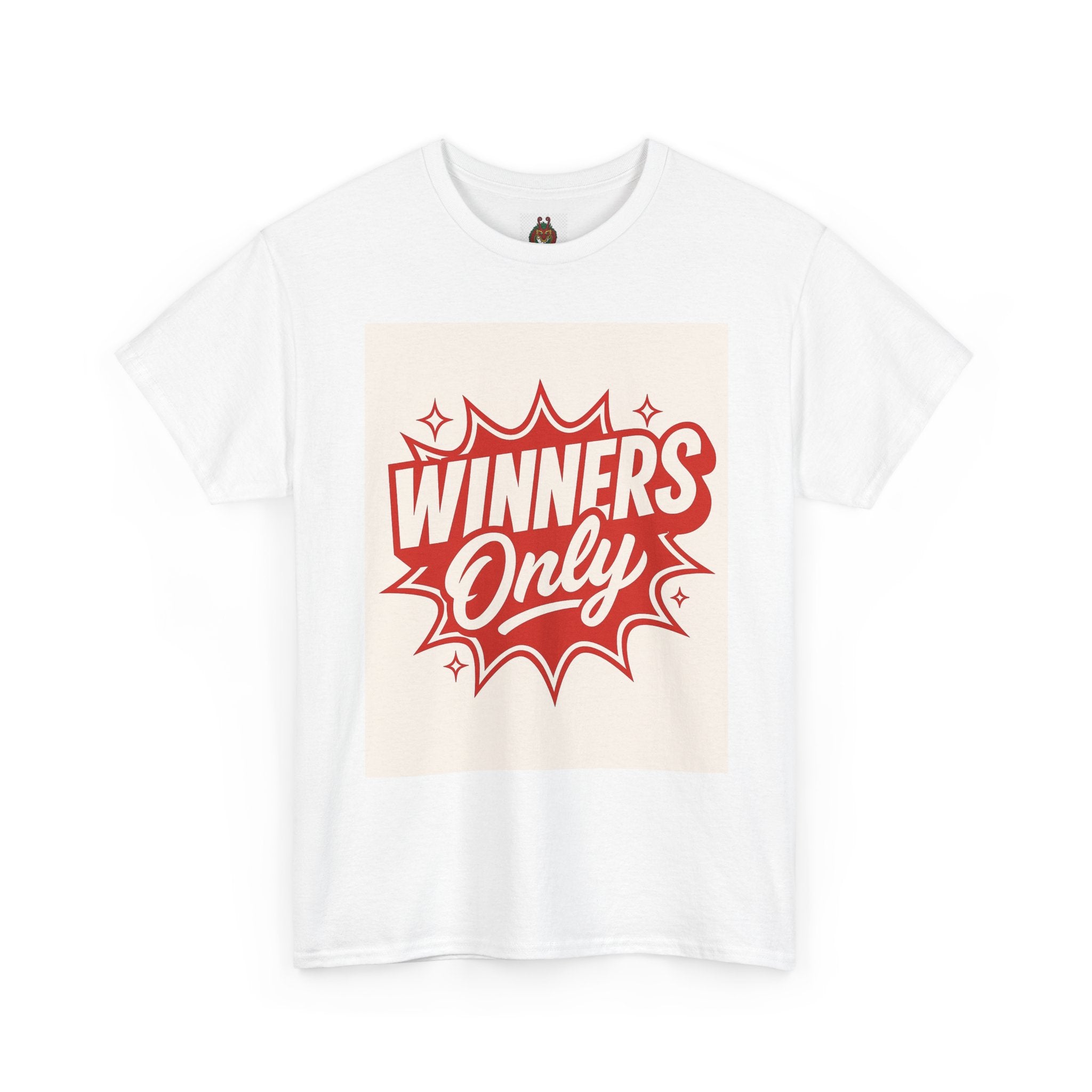 Winners Only Unisex Heavy Cotton Tee - Bold Statement Tee for Champions