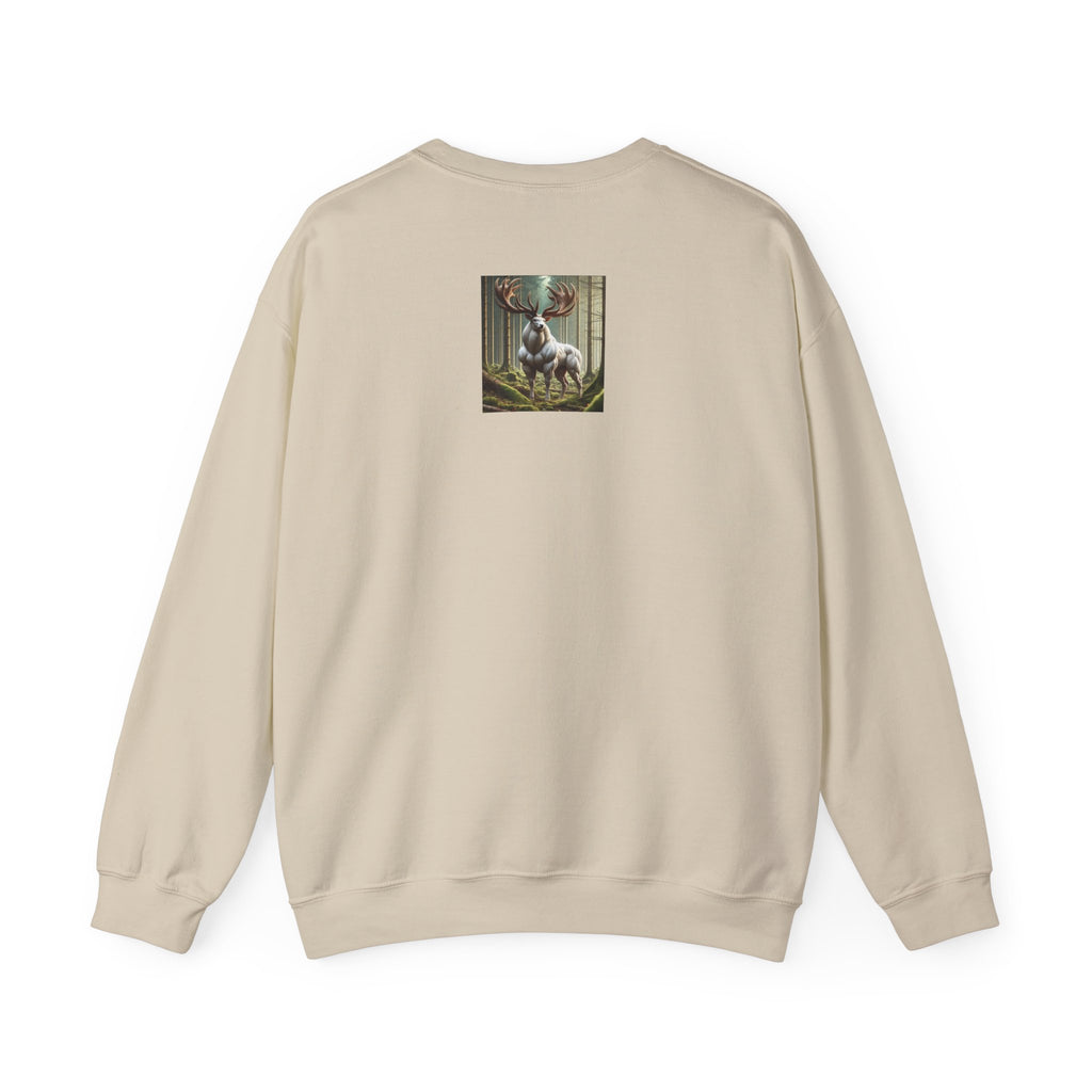 Bulldog Crewneck Sweatshirt — "Devil Dog" Military Mascot Graphic